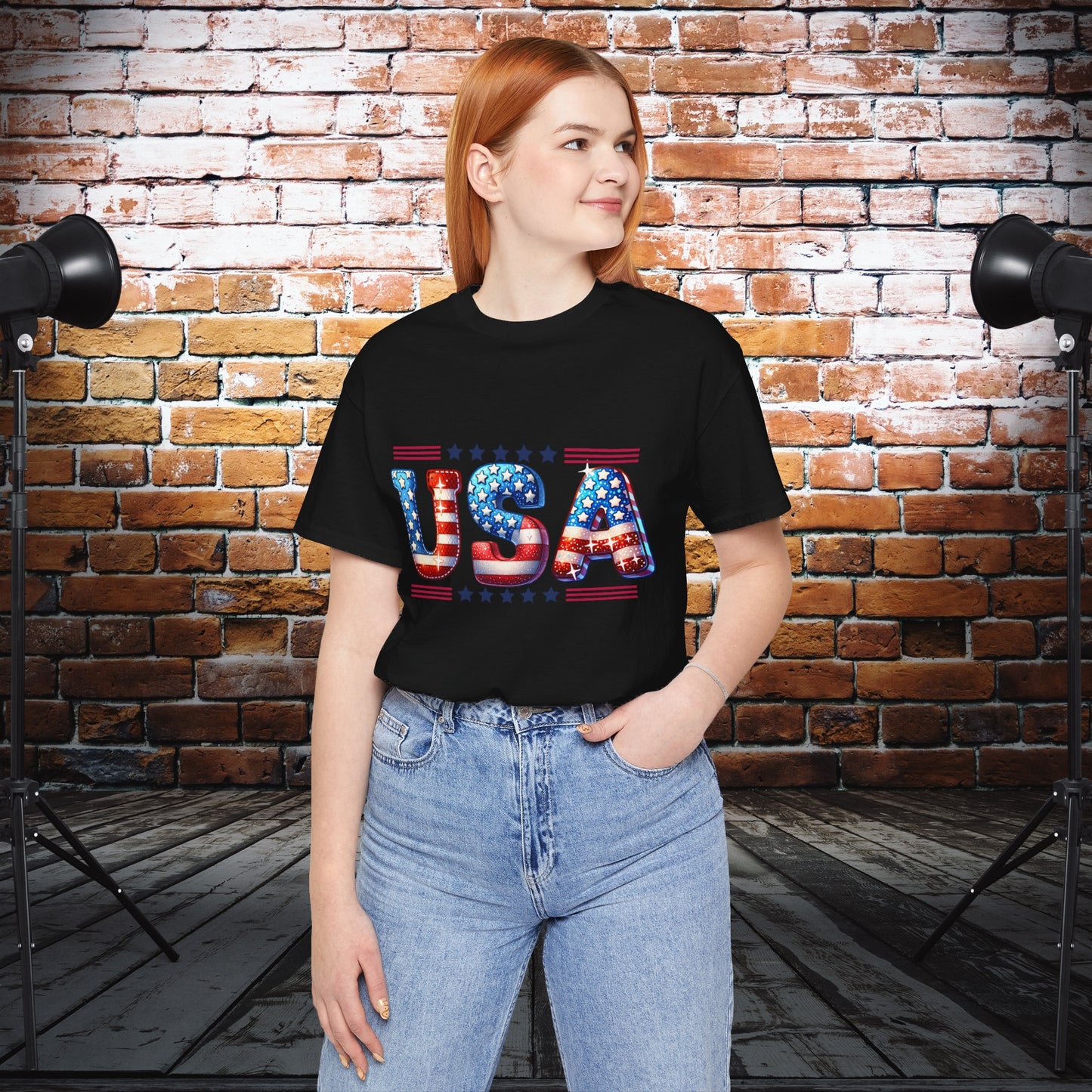 4th of July T-shirt, Sweet Land Of Liberty T-Shirt, Fourth of July unisex jersey short sleeve, America, Flag, Peace Love America. Proud To Be An American, Red White Blue.