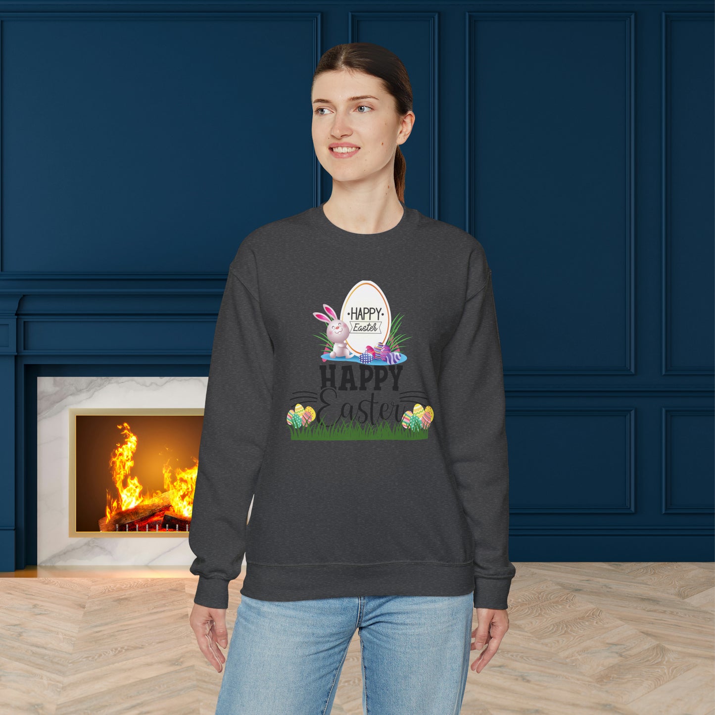 Happy Ester Unisex Crewneck Sweatshirt