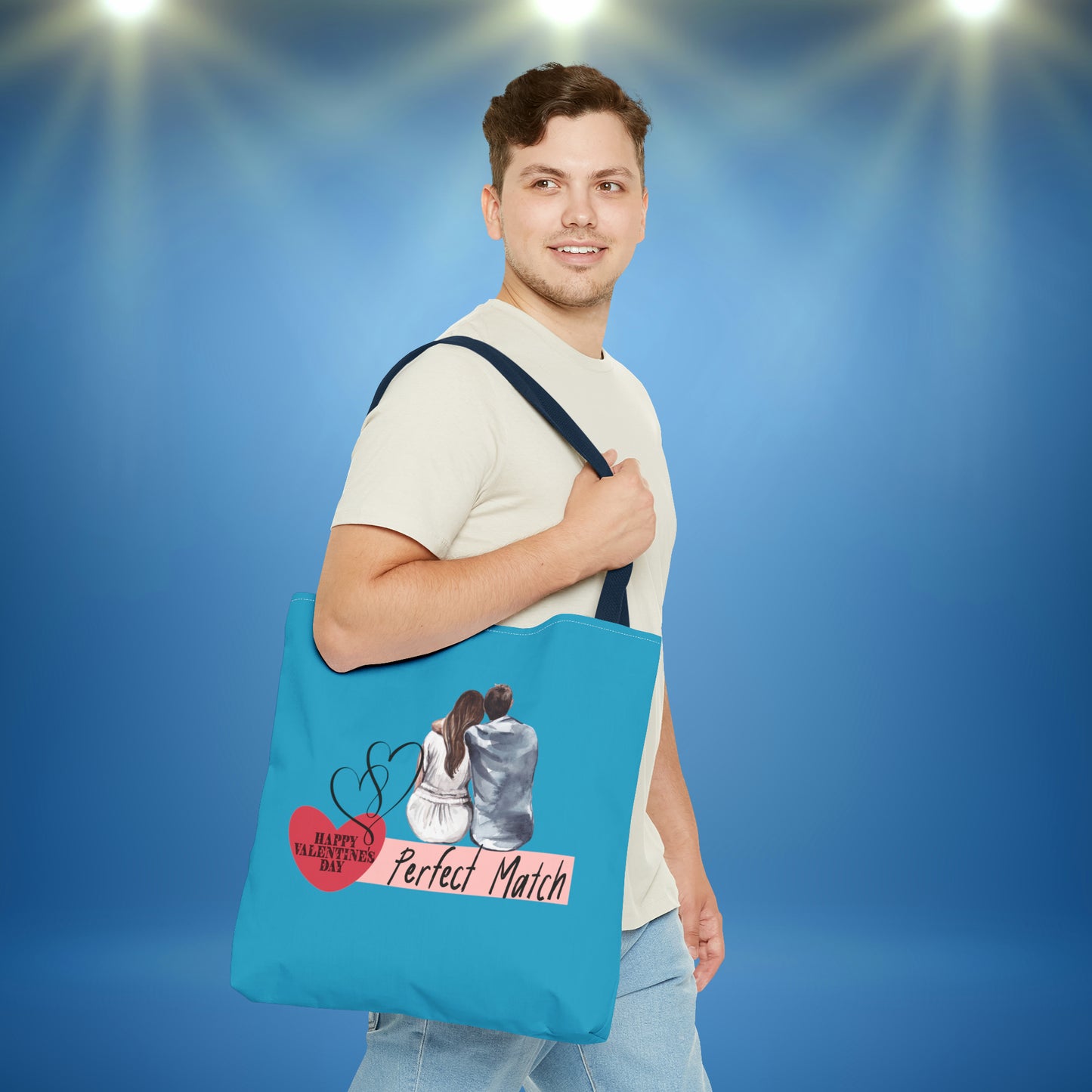 Happy Valentines Day Tote Bag