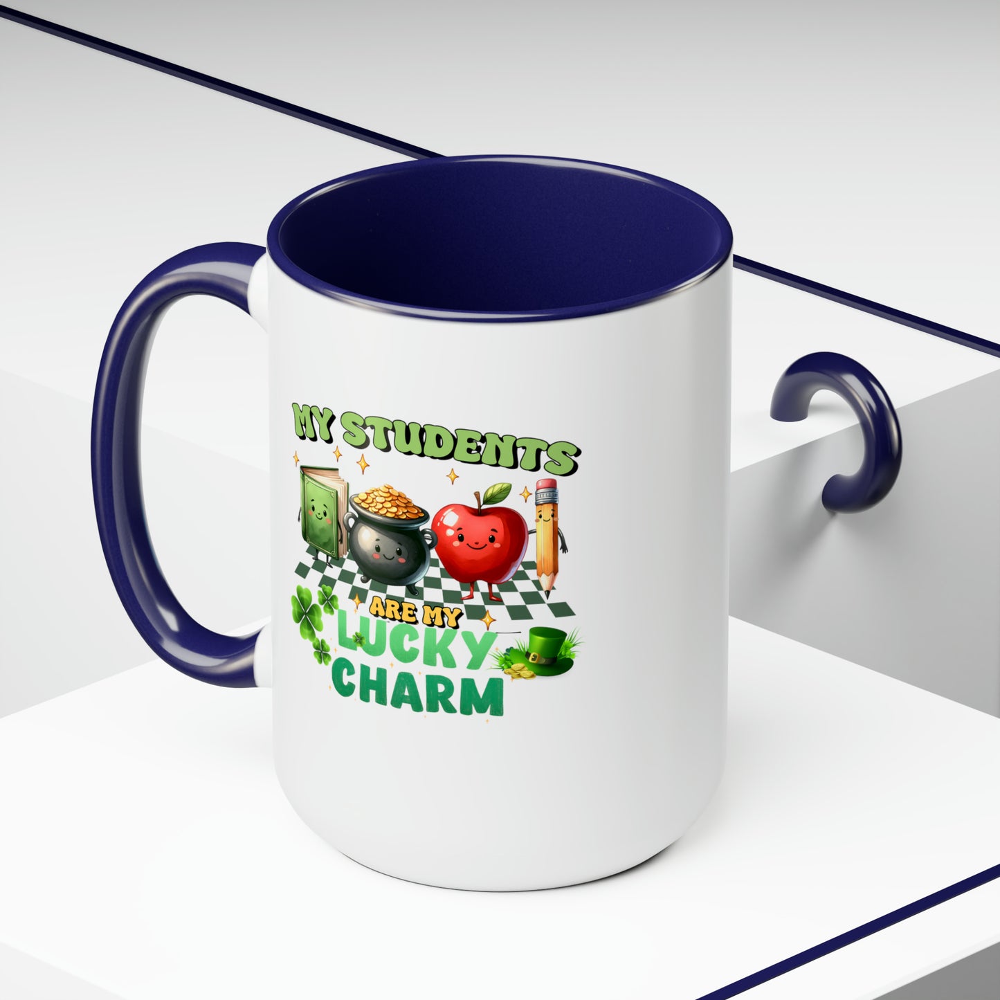 St Patrick's Day two-Tone Coffee Mugs, 15oz