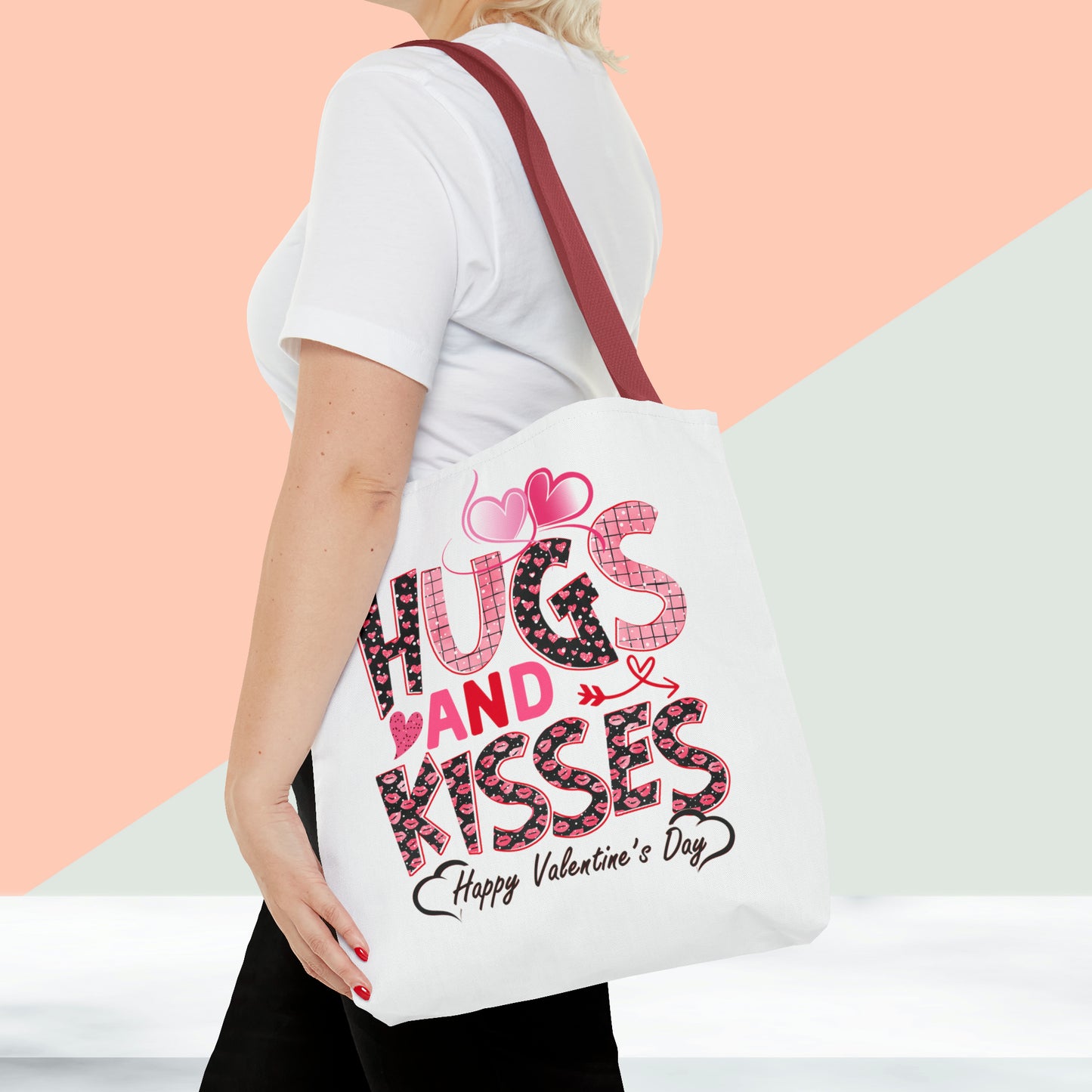 Happy Valentines Day Tote Bag