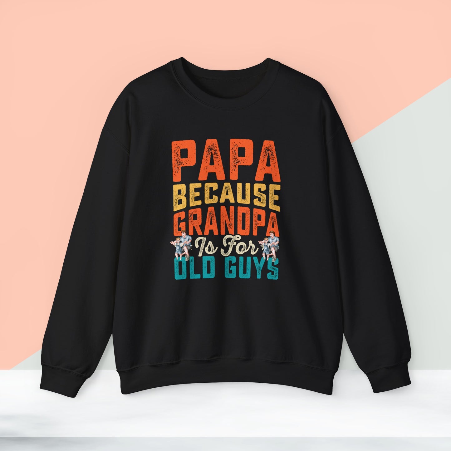 Happy Father's Day Sweatshirt For Papa, Papa Sweatshirt, Gift For Papa,  Papa's Sweatshirt.