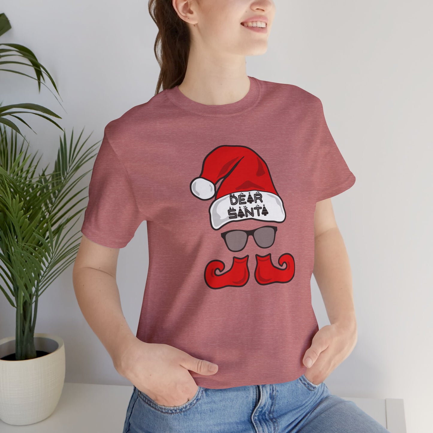 Dear Santa Unisex Tee, Christmas Shirt, Christmas Outfit, Merry Christmas T-shirt, Merry Christmas 2024 T-shirt, Christmas Gift, Family Holiday Outfit.