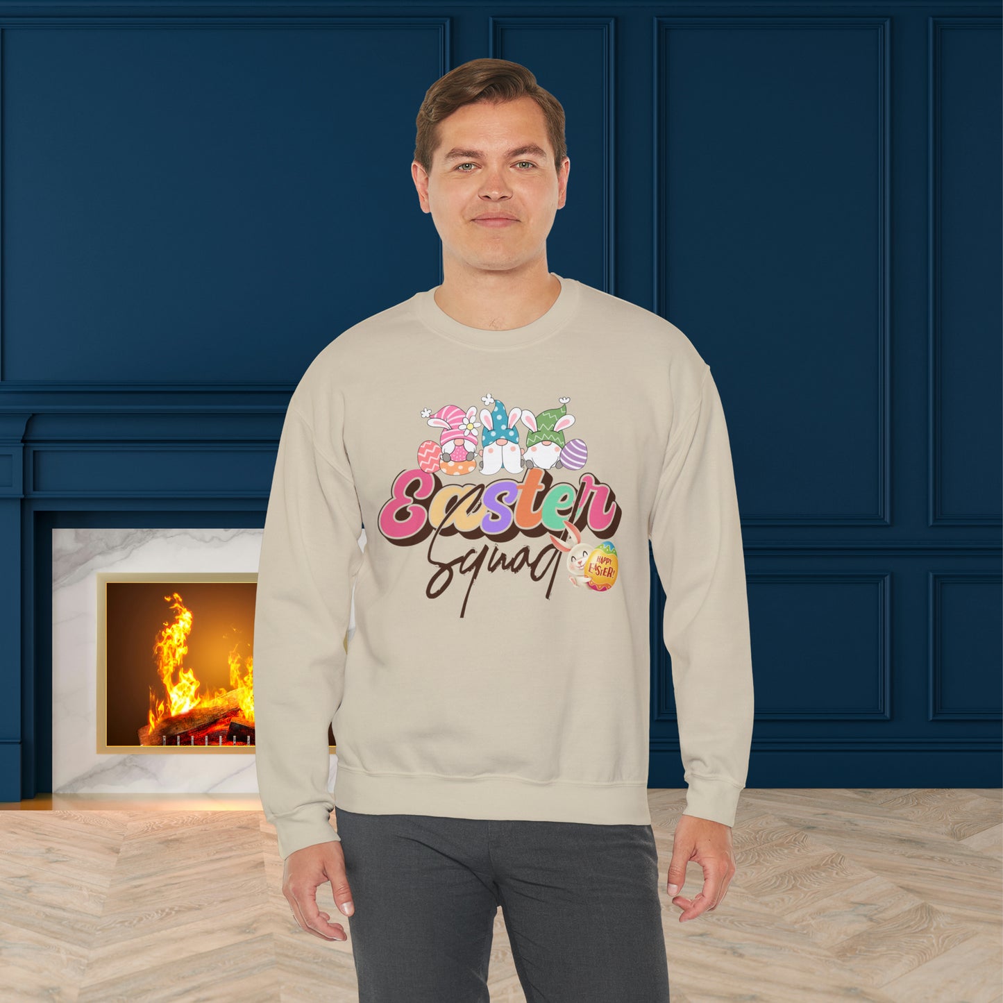 Easter Squad Unisex Crewneck Sweatshirt