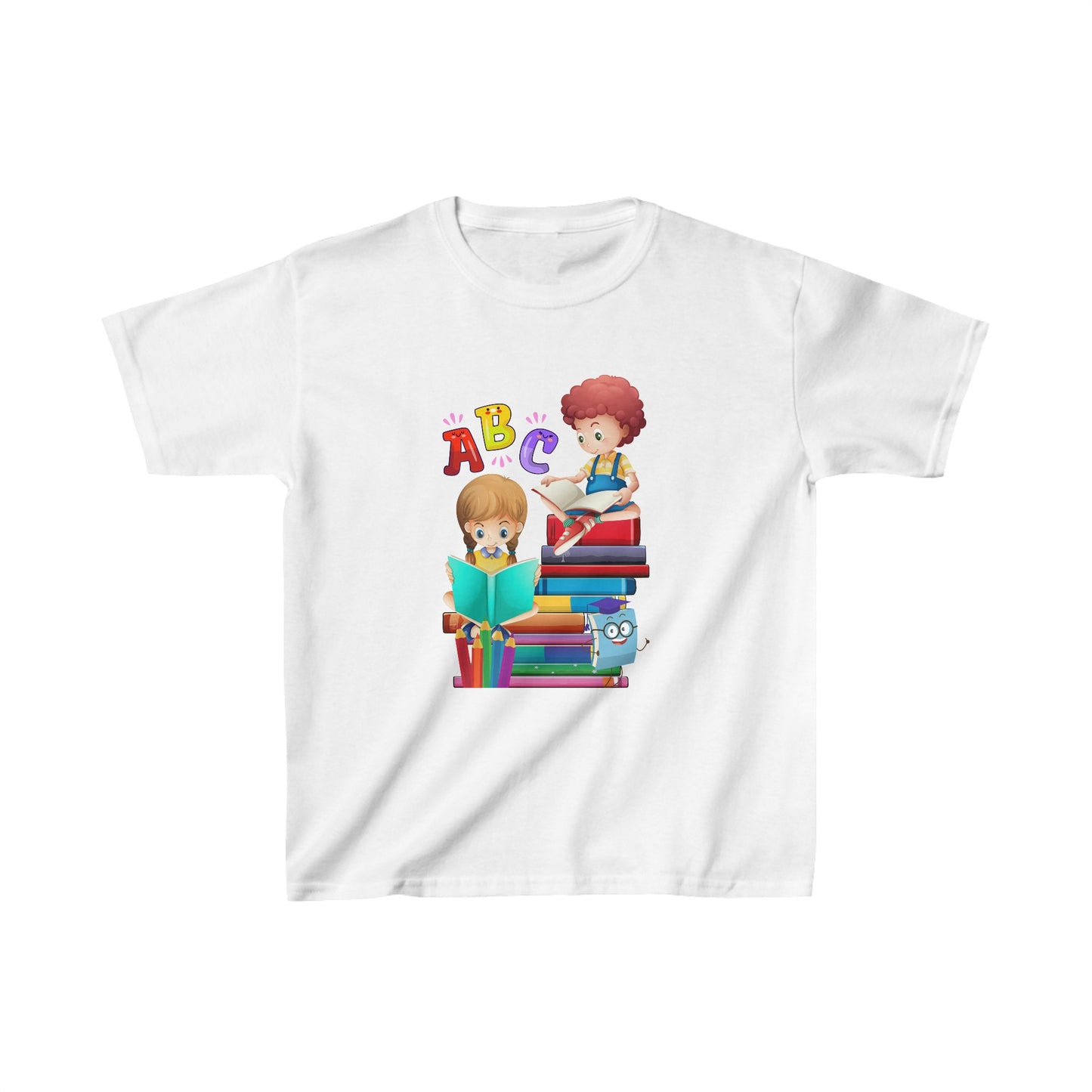 Back To School Kids Heavy Cotton™ Tee, Back to school Kids Shirt, 1st Day Of School Shirt, Back To School Cotton T-Shirt.