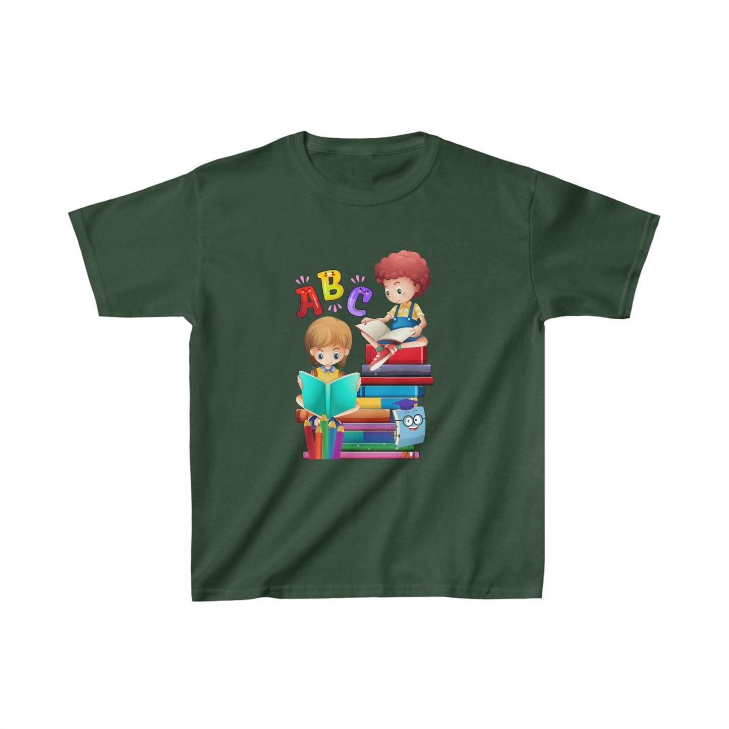 Back To School Kids Heavy Cotton™ Tee, Back to school Kids Shirt, 1st Day Of School Shirt, Back To School Cotton T-Shirt.