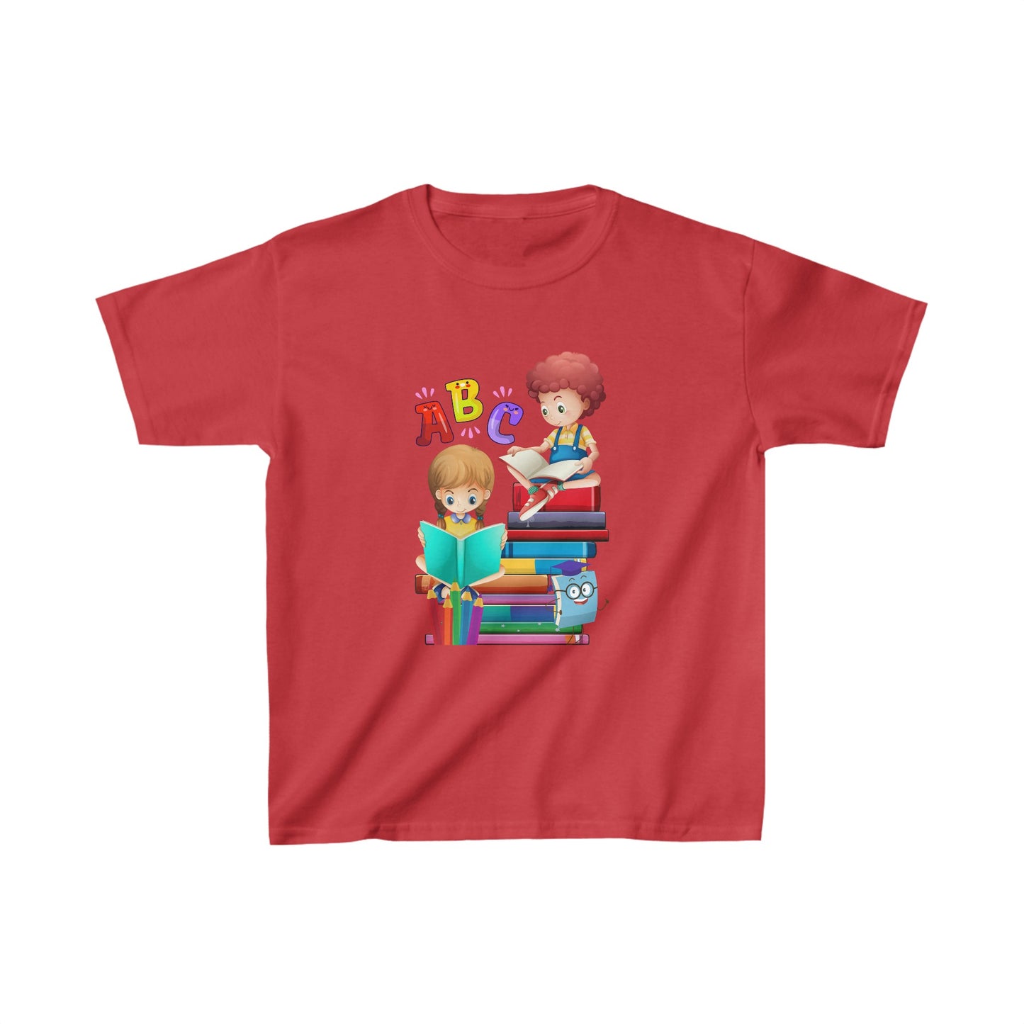 Back To School Kids Heavy Cotton™ Tee, Back to school Kids Shirt, 1st Day Of School Shirt, Back To School Cotton T-Shirt.