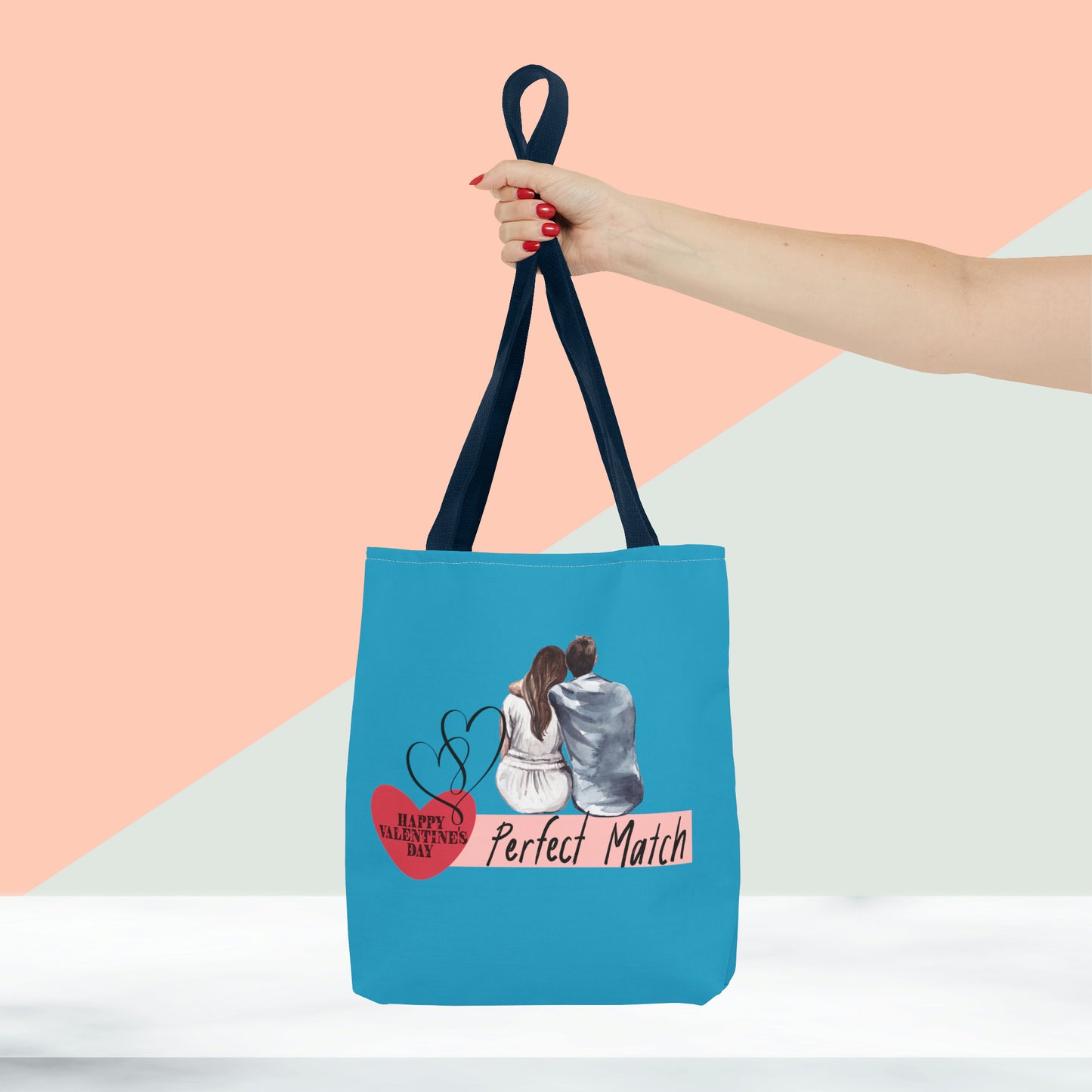 Happy Valentines Day Tote Bag