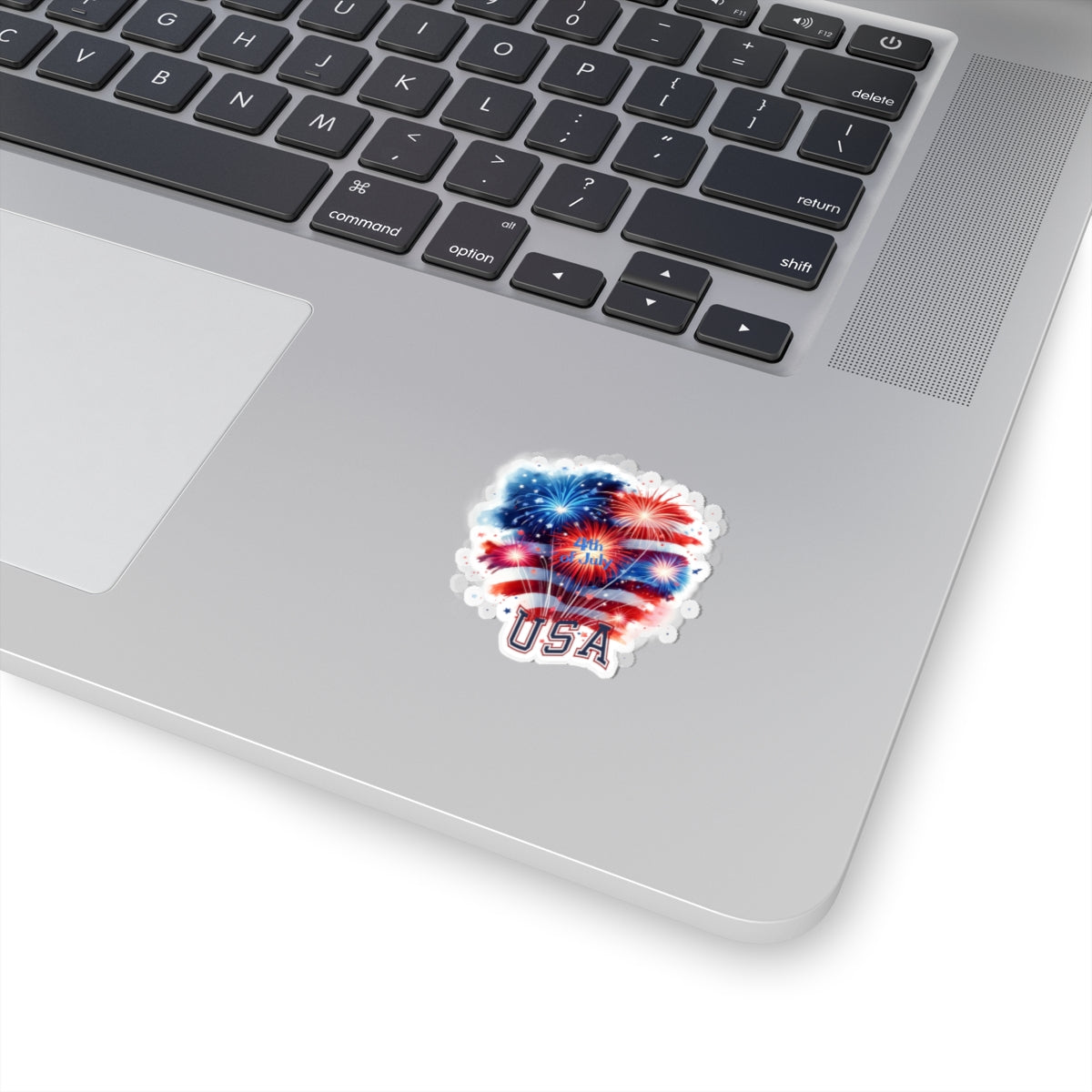 Happy 4th Of July Kiss-Cut Stickers, America, Flag, Peace Love America. Proud To Be An American, Red White Blue stickers. America Stickers.