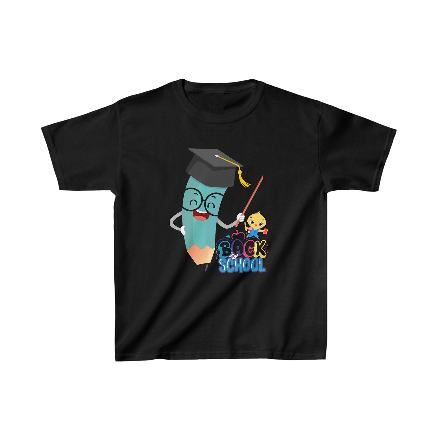 Back To School Kids Heavy Cotton™ Tee, Back to school Kids Shirt, 1st Day Of School Shirt, Back To School Cotton T-Shirt.