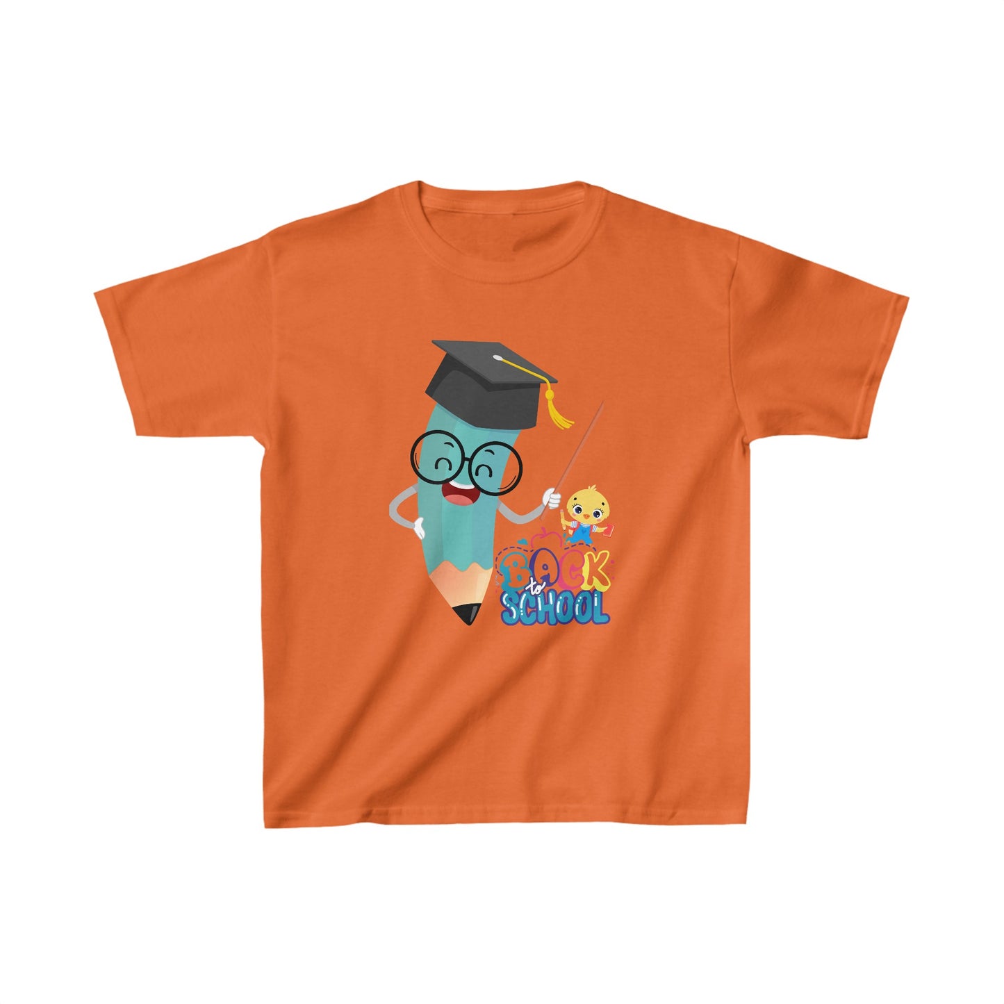 Back To School Kids Heavy Cotton™ Tee, Back to school Kids Shirt, 1st Day Of School Shirt, Back To School Cotton T-Shirt.