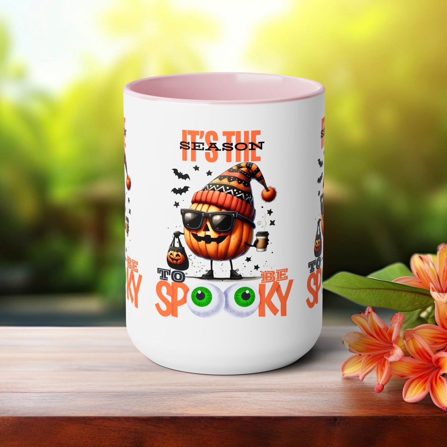 It's The Season To Be Spooky Halloween Coffee Mug,  Let's Go Halloween Coffee Mug, Trick or Treat Halloween Coffee Mug, Cute Skeleton Coffee Mug, Spooky Season Halloween Coffee Mug.