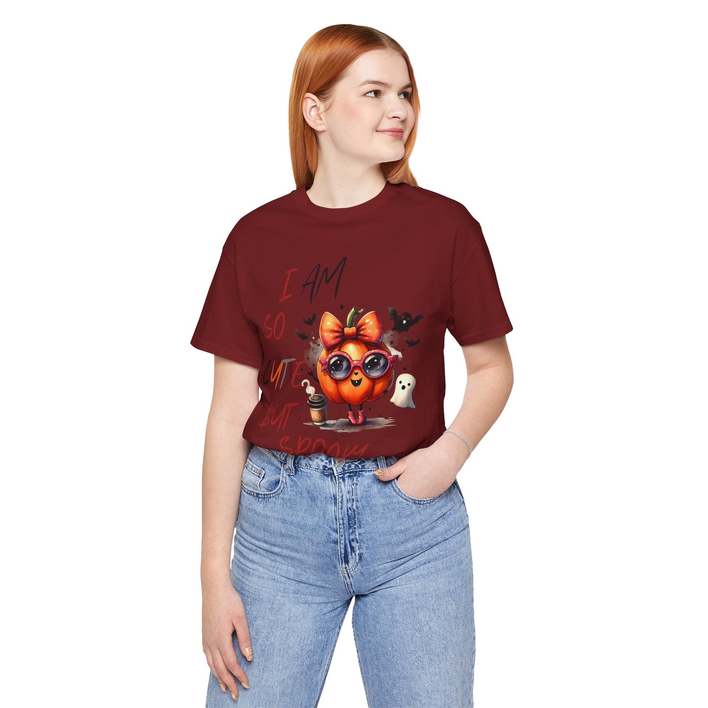 I Am So Spooky But Cute Halloween T-shirt, Happy Halloween T-shirt, Trick Or Treat T-shirt, Halloween T-shirt, Cool Halloween T-shirt, Spooky T-shirt,