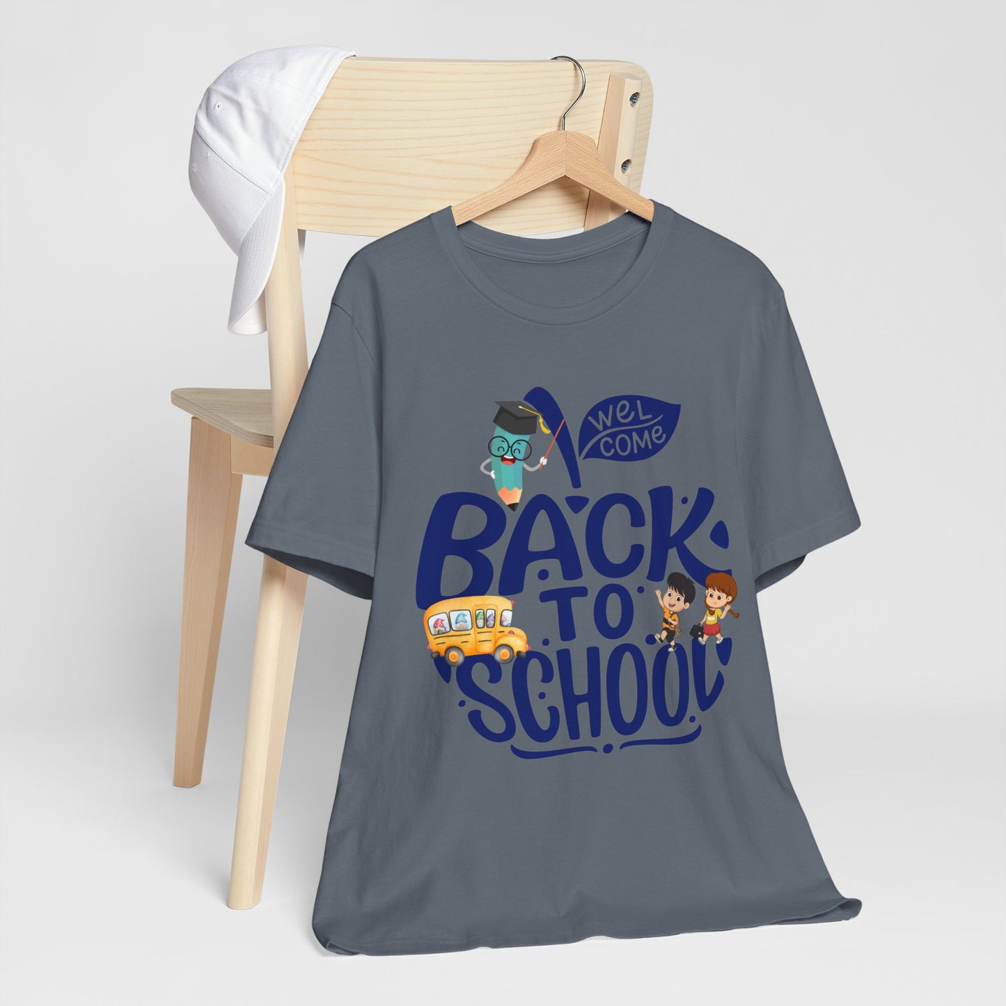 Welcome Back To School T-Shirt, Teacher T-Shirt, Teacher Back To school unisex jersey short sleeve.First Day Vibes T-Shirt.