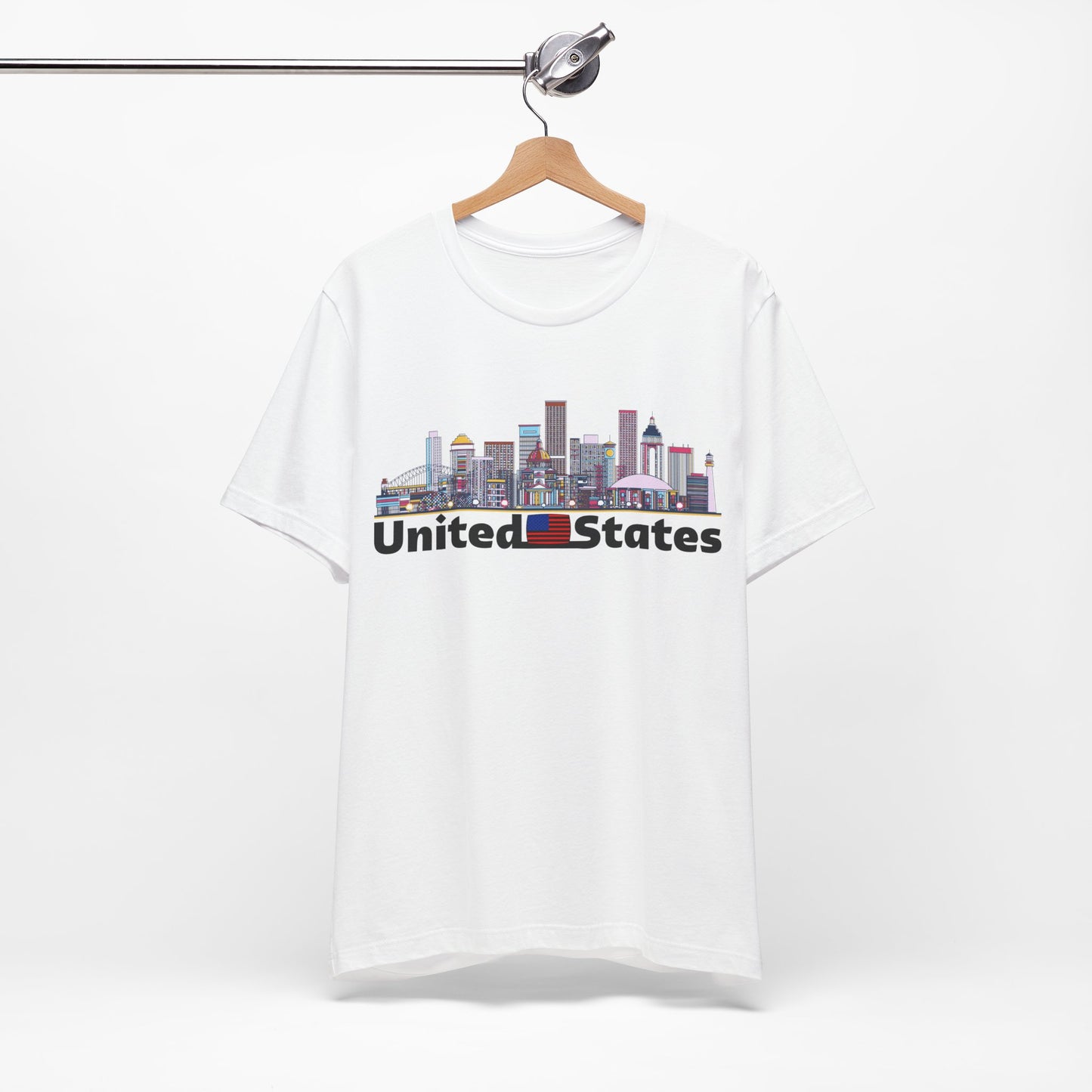 4th of July T-shirt, United States T-Shirt, Fourth of July unisex jersey short sleeve.