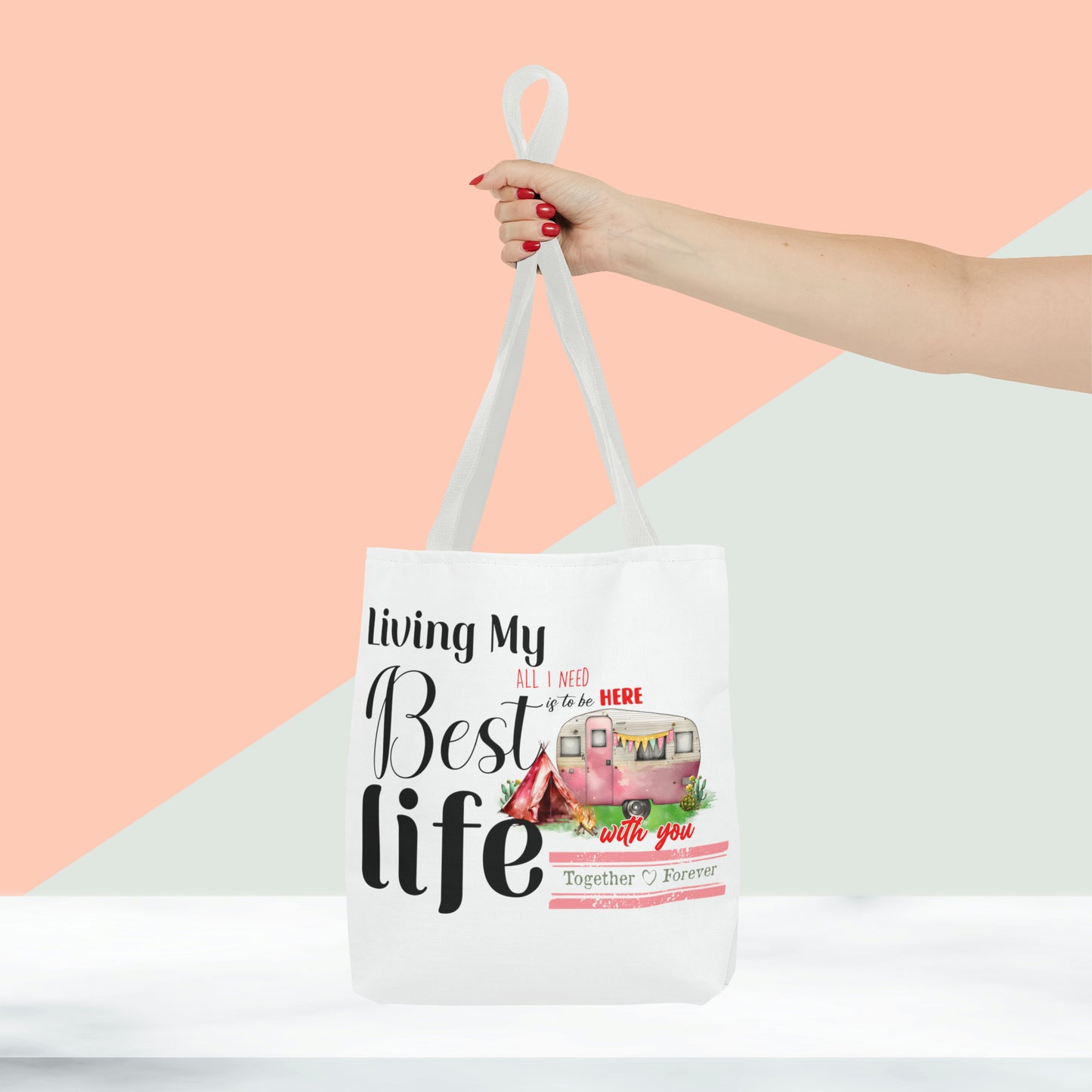 Happy Valentines Day Tote Bag