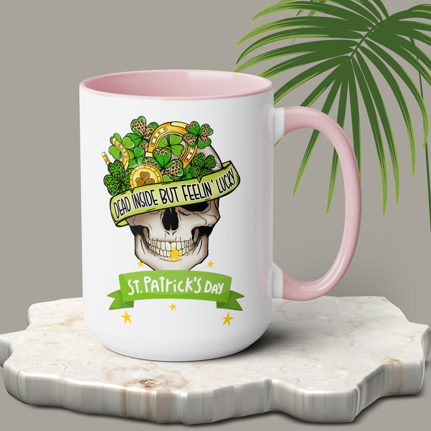 St Patrick's Day two-Tone Coffee Mugs, 15oz