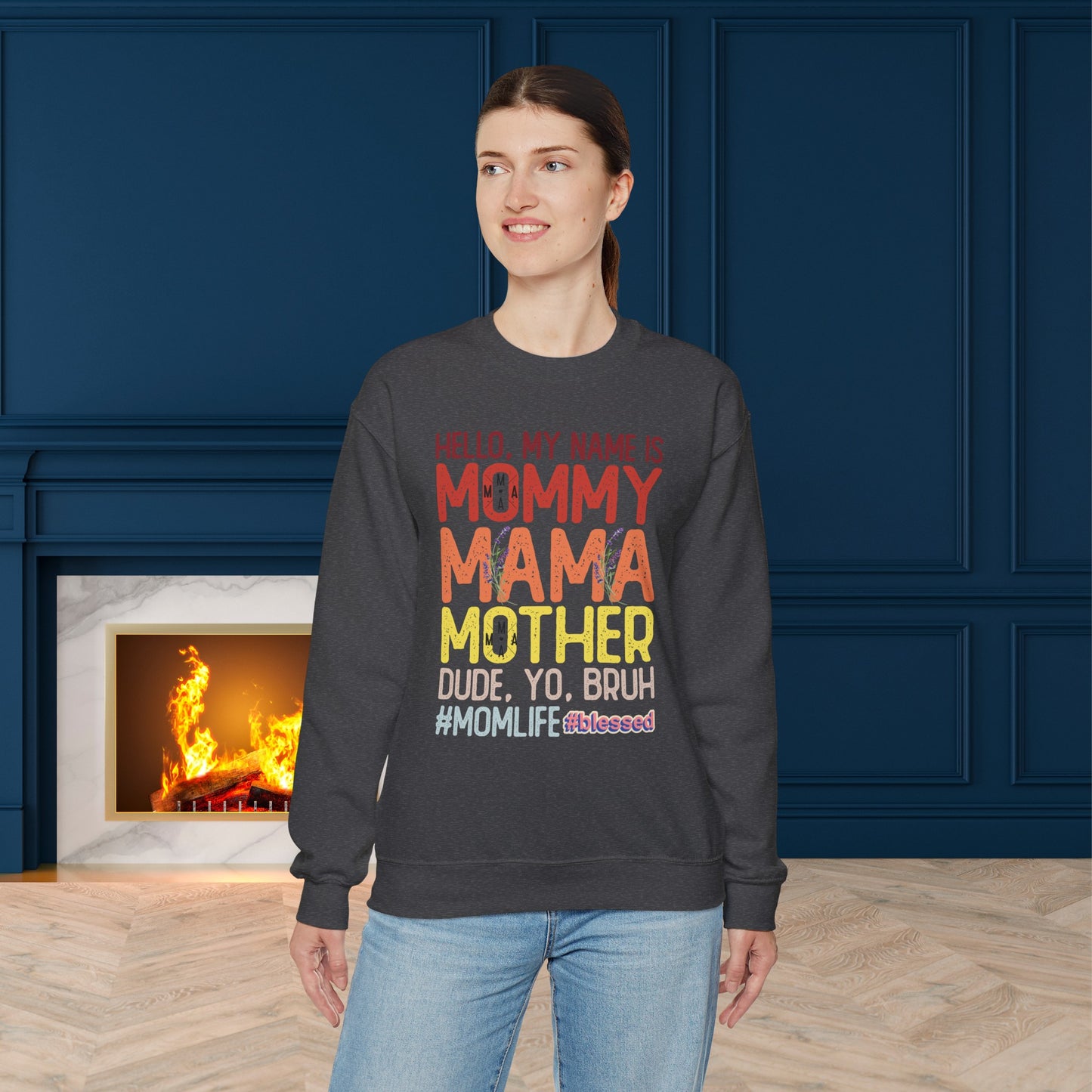 Happy Mother's Day Sweatshirt For Mom, Mom Sweatshirt, Gift For Moms,  Mama Sweatshirt.