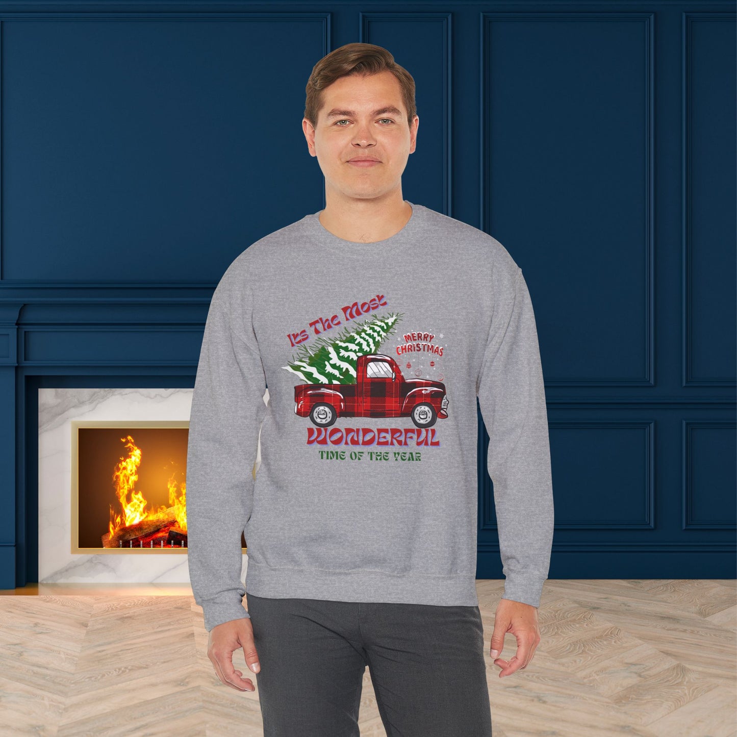 Christmas 2024 Sweatshirt - Unisex Heavy Blend, Merry Christmas, Festive, Christmas Gift, Crewneck, merry Christmas Sweatshirt, Christmas Sweatshirt  Christmas Gift, Festive Sweatshirt.