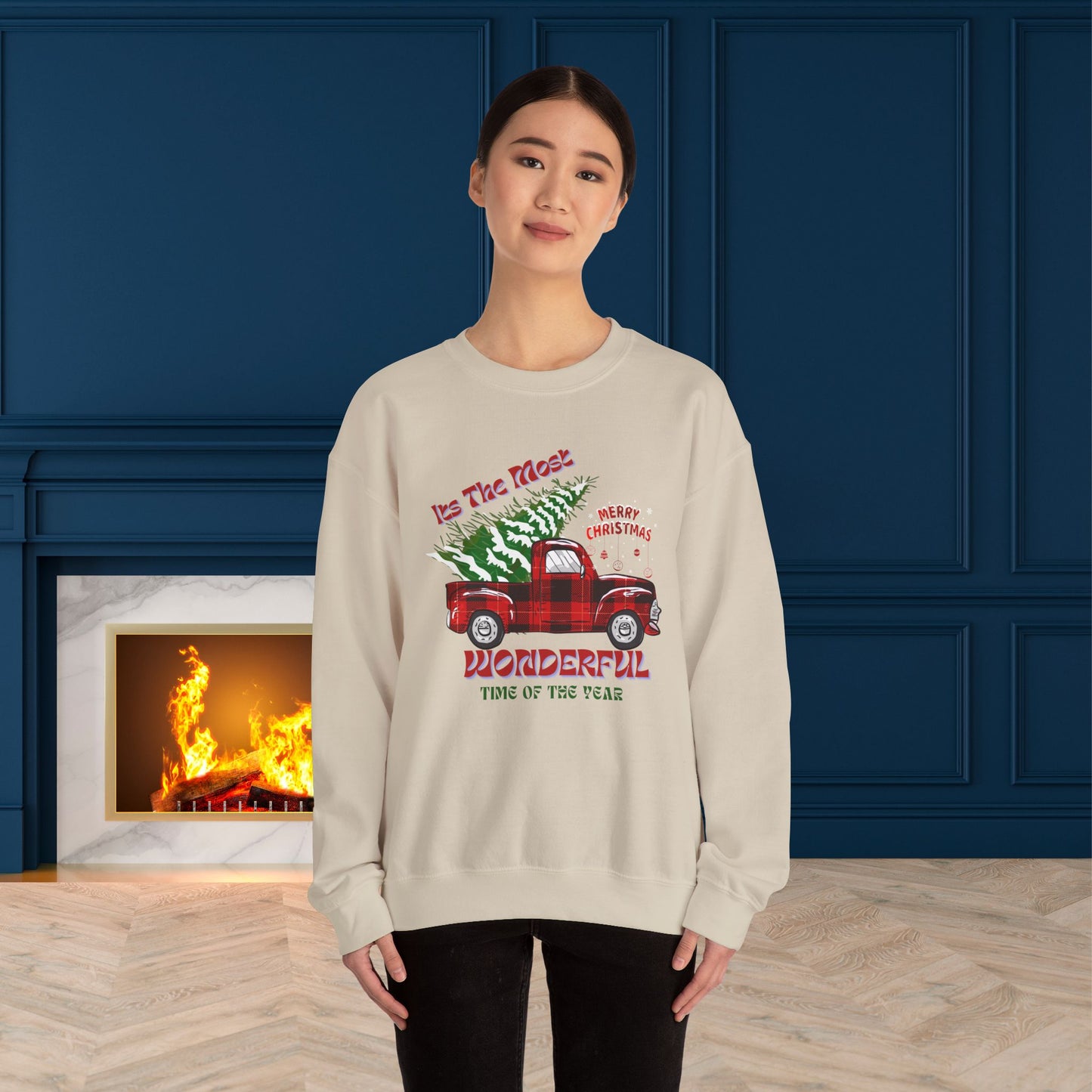 Christmas 2024 Sweatshirt - Unisex Heavy Blend, Merry Christmas, Festive, Christmas Gift, Crewneck, merry Christmas Sweatshirt, Christmas Sweatshirt  Christmas Gift, Festive Sweatshirt.