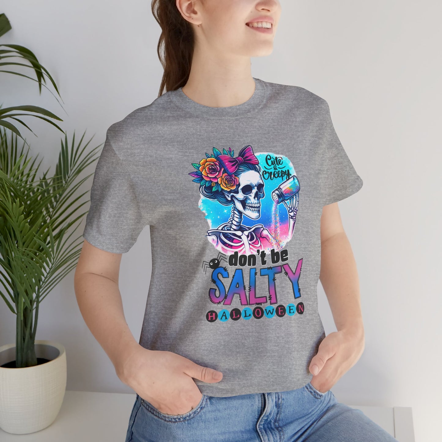 Don't Be Salty Halloween T-shirt, Happy Halloween T-shirt, Trick Or Treat T-shirt, Halloween T-shirt, Cool Halloween T-shirt, Spooky T-shirt,