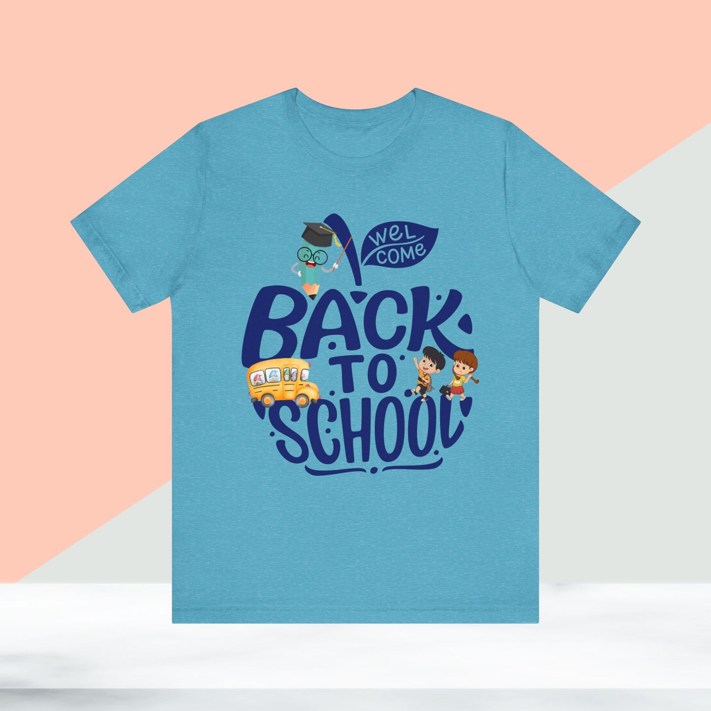 Welcome Back To School T-Shirt, Teacher T-Shirt, Teacher Back To school unisex jersey short sleeve.First Day Vibes T-Shirt.