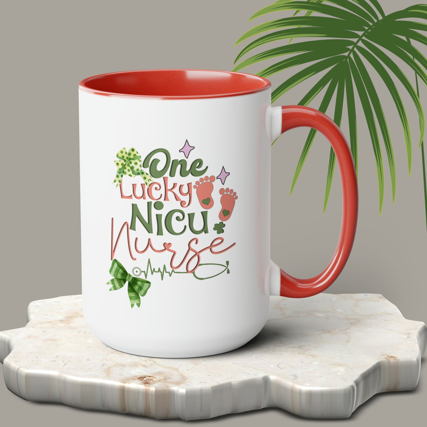 St Patrick's Day two-Tone Coffee Mugs, 15oz