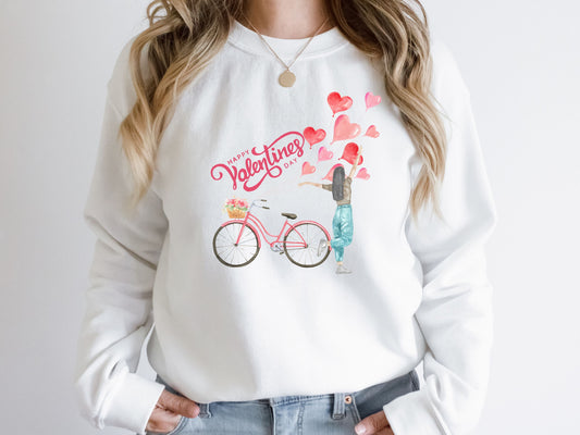 Happy valentines day Unisex Heavy Blend™ Crewneck Sweatshirt