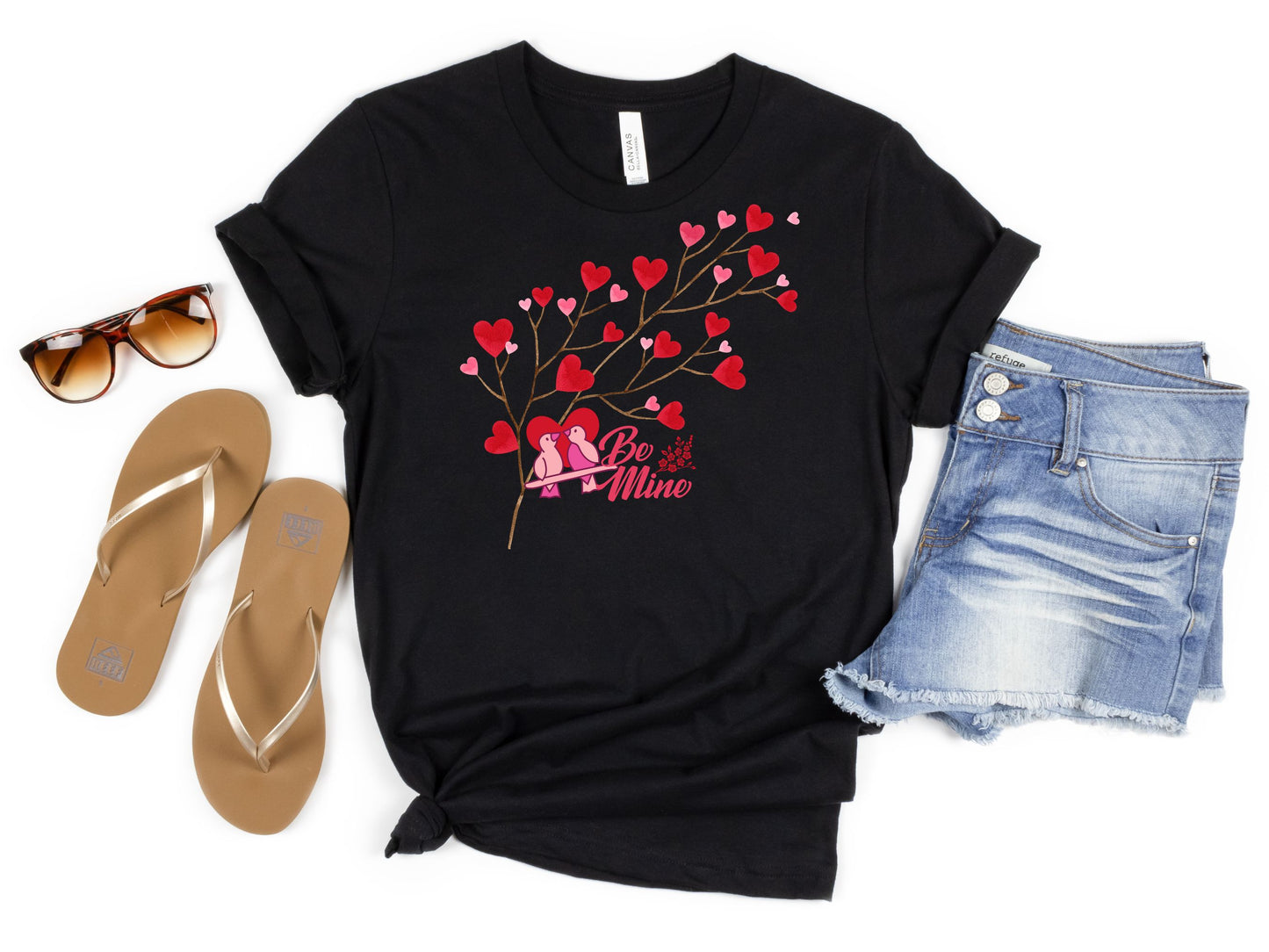 Happy valentines day Unisex Jersey Short Sleeve Tee