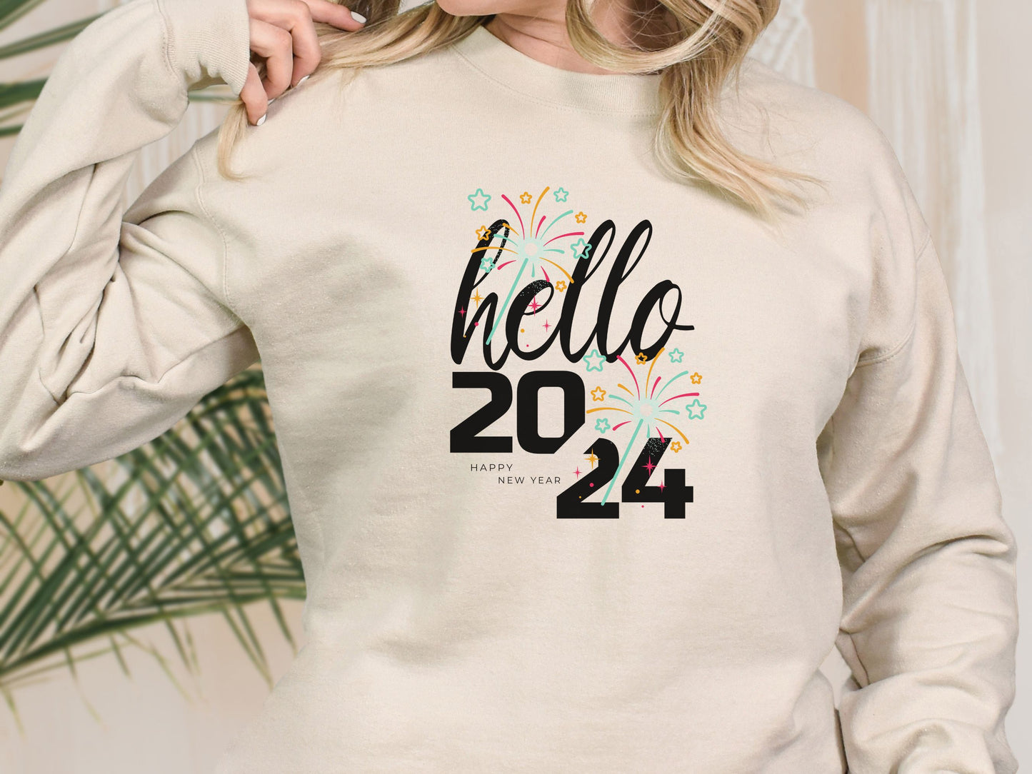 Happy New Year Unisex Heavy Blend™ Crewneck Sweatshirt