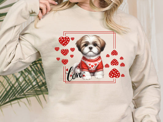 Happy valentines day Unisex Heavy Blend™ Crewneck Sweatshirt