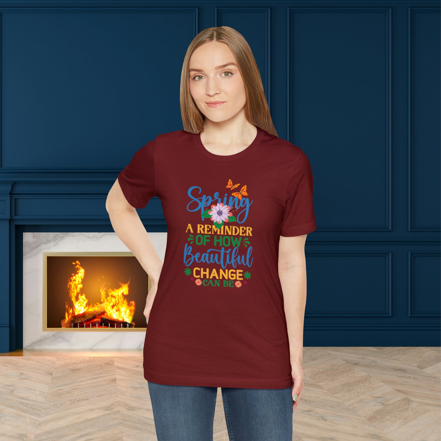 Spring Beautiful Change Unisex T-shirt, Spring Trendy Shirt.