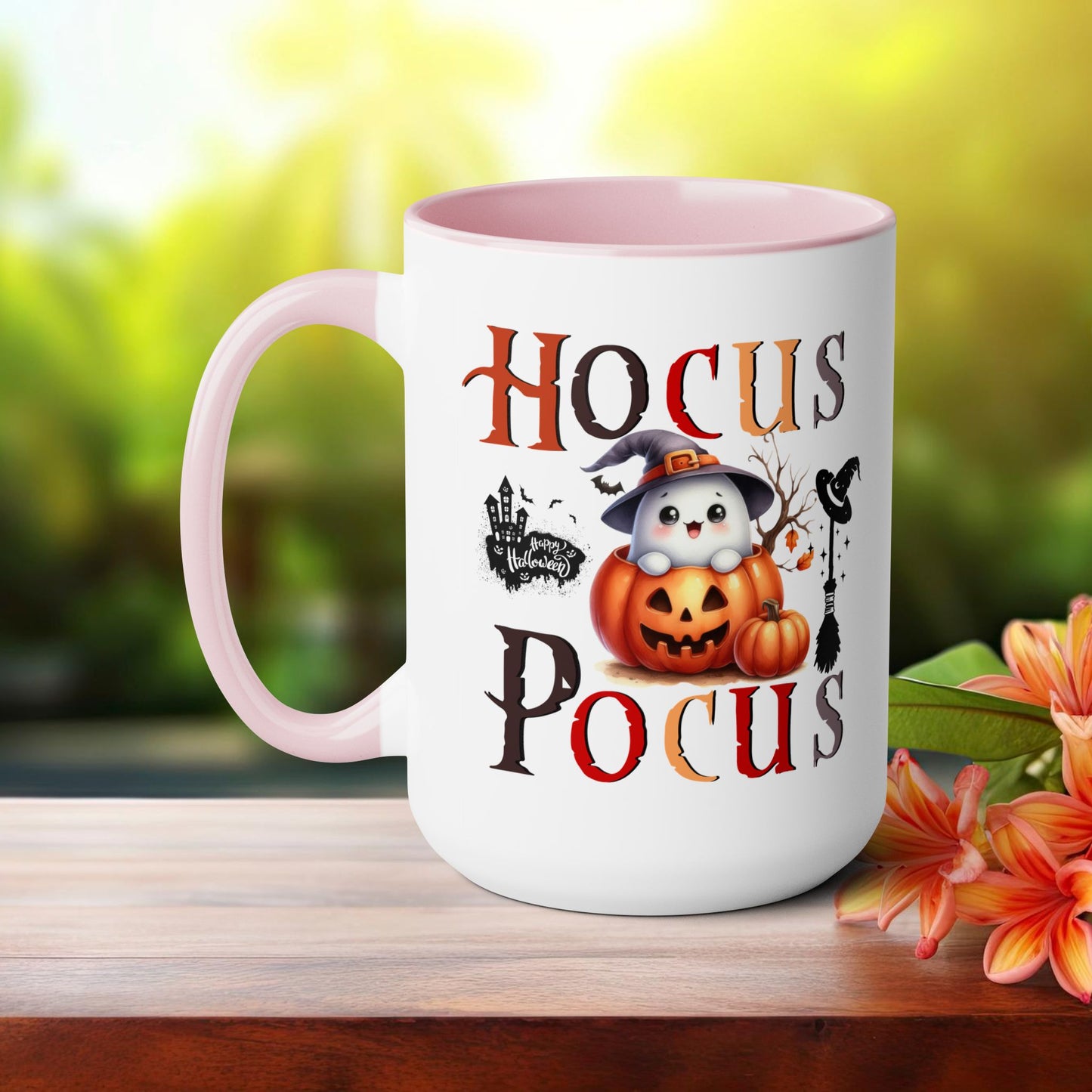 Hocus Pocus Halloween Coffee Mug,  Let's Go Halloween Coffee Mug, Trick or Treat Halloween Coffee Mug, Cute Skeleton Coffee Mug, Spooky Season Halloween Coffee Mug.