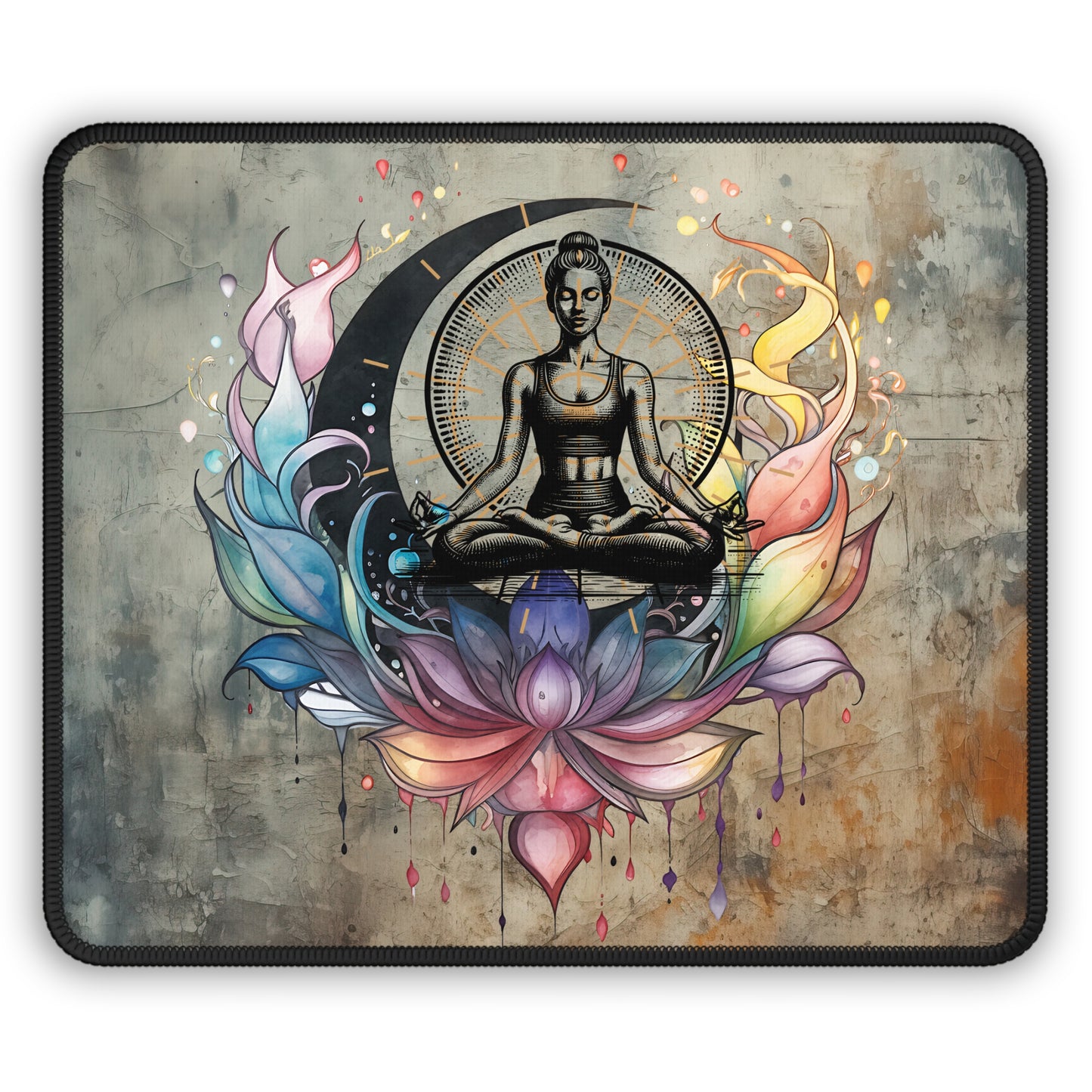 Yoga Mouse Pad,Unique Gift For Meditation And Yoga Lover, Cute Yoga Mouse Pad, Mindful Yoga Gift, Yoga lover Mouse Pad, Yoga Instructor Gift, Gift For Yoga lovers, Gift For Yogi.