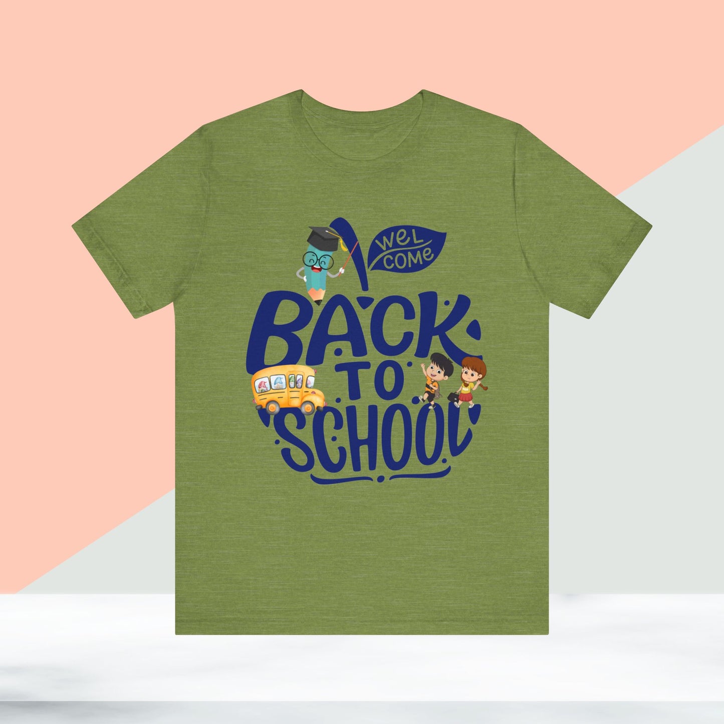 Welcome Back To School T-Shirt, Teacher T-Shirt, Teacher Back To school unisex jersey short sleeve.First Day Vibes T-Shirt.