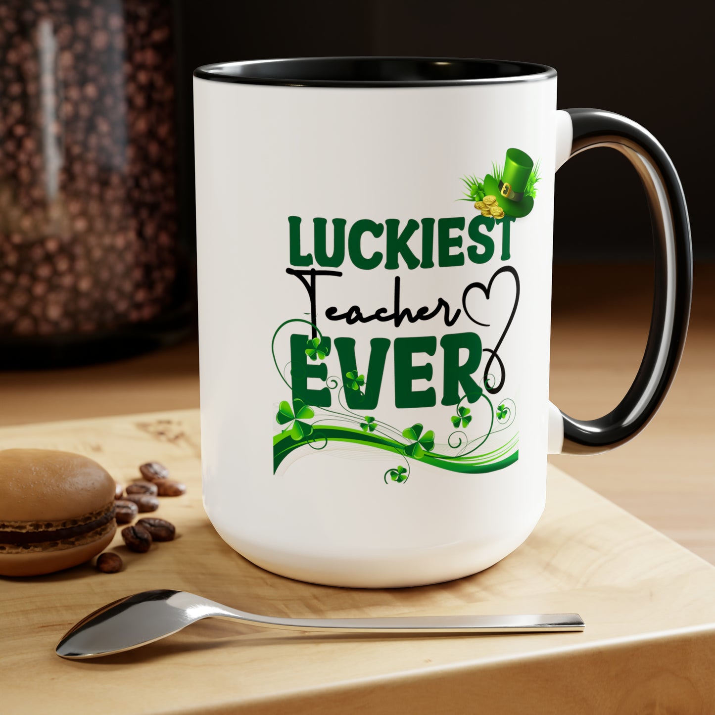 St Patrick's Day two-Tone Coffee Mugs, 15oz