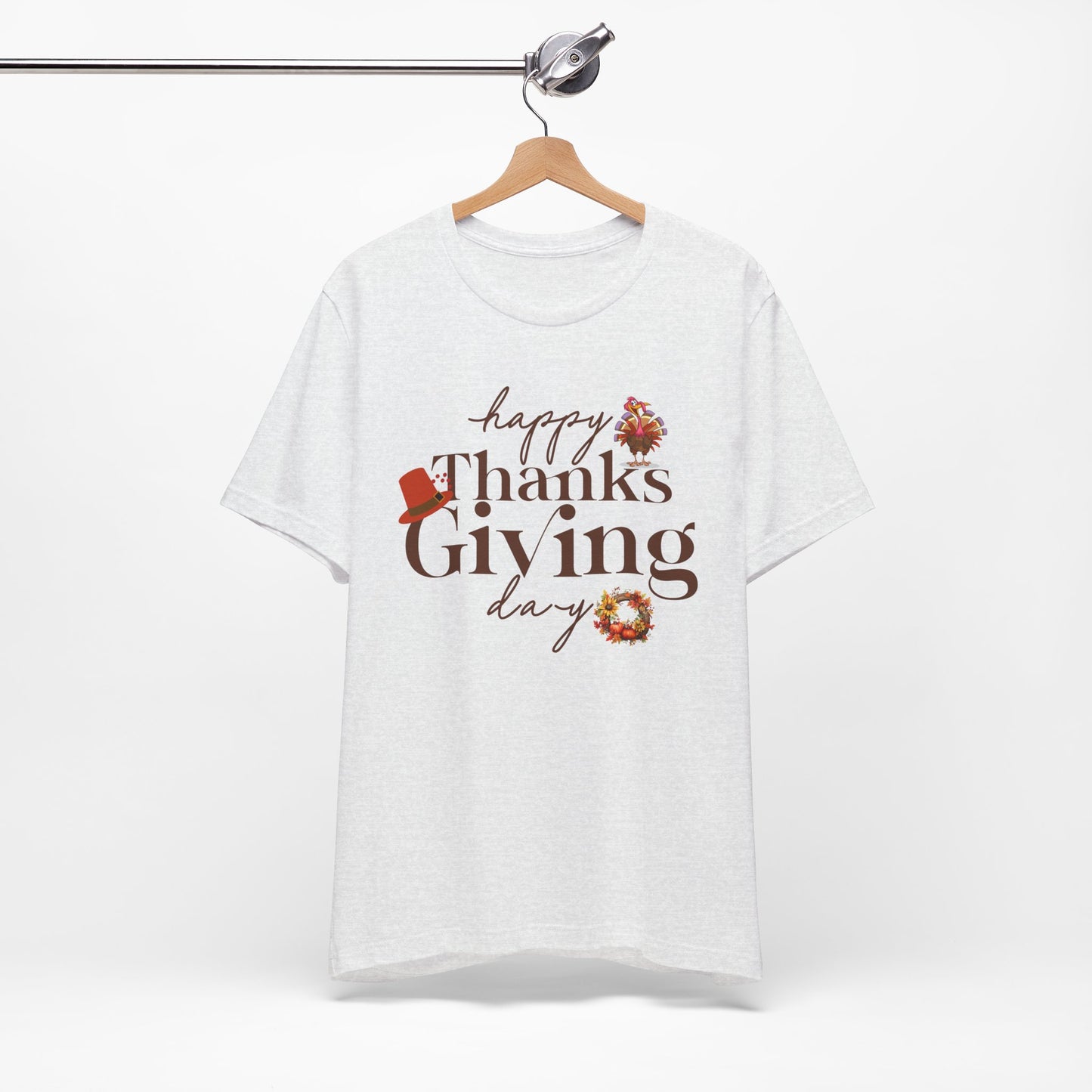 Happy Thanksgiving T-shirt, Happy thanksgiving 2024 T-shirt, Thanksgiving Gift,Turkey Shirt, Family Thanksgiving, Holiday Outfit.