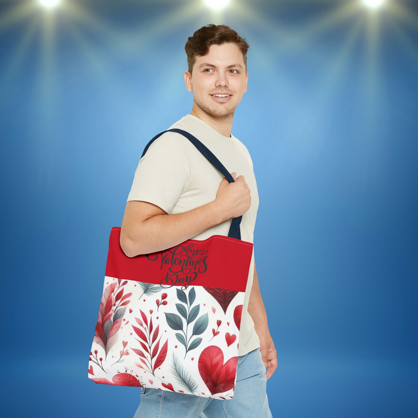 Happy Valentines Day Tote Bag