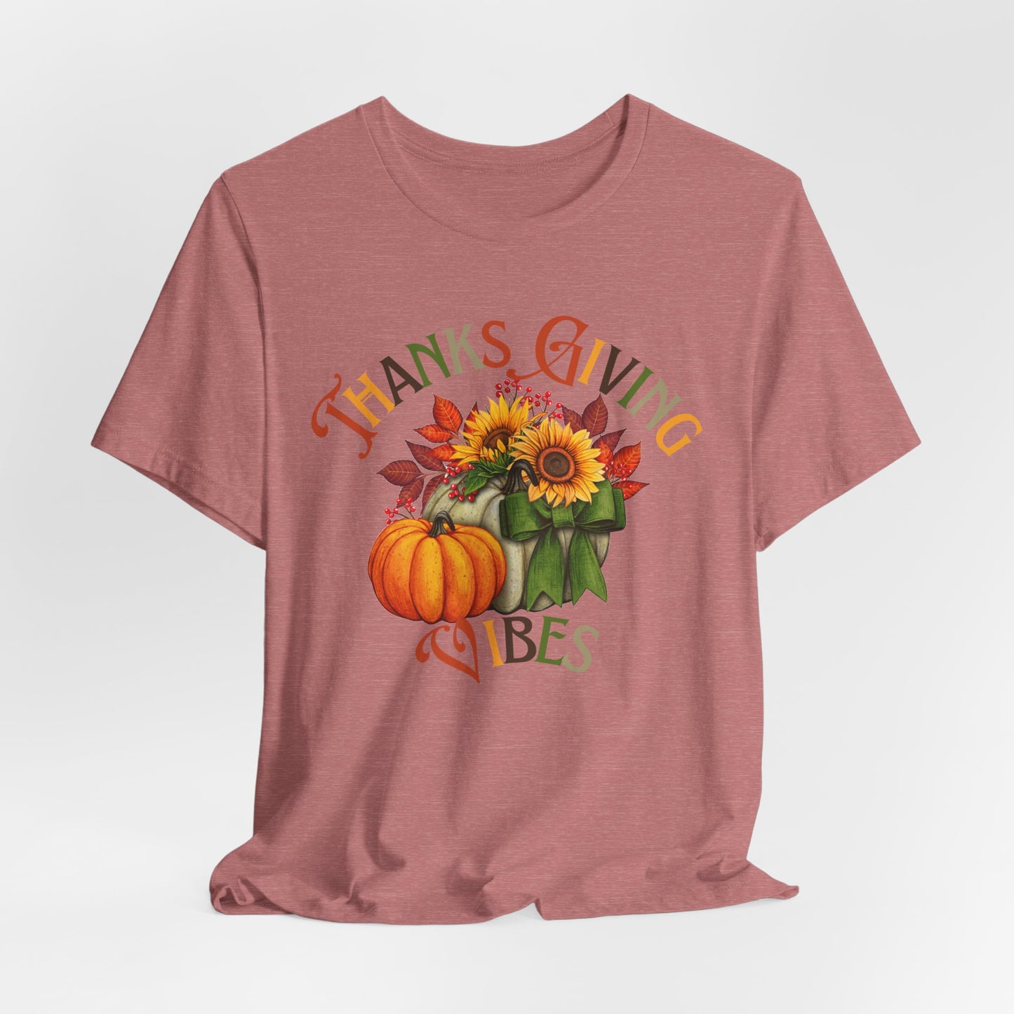 Thanks Giving  Vibes T-shirt, Happy Thanksgiving T-shirt, Happy thanksgiving 2024 T-shirt, Thanksgiving Gift,Turkey Shirt, Family Thanksgiving, Holiday Outfit.