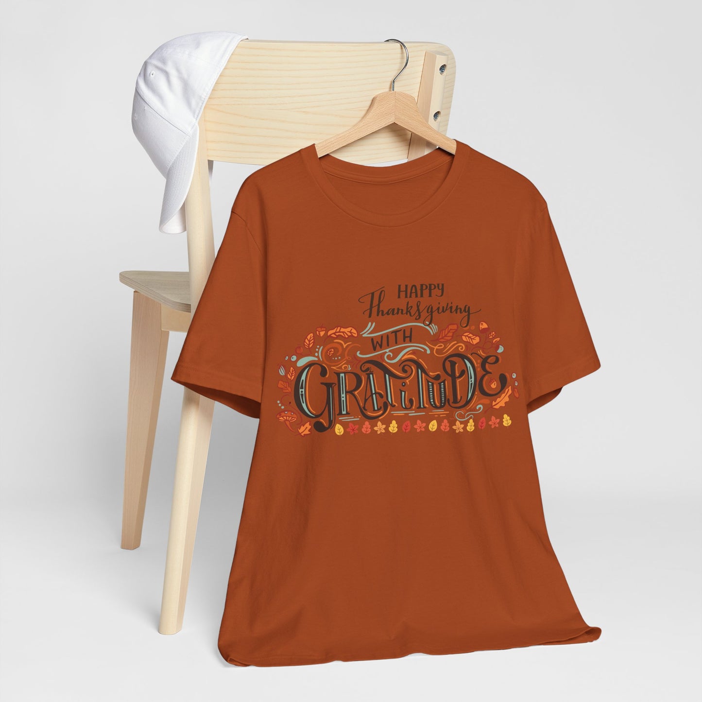 Happy Thanksgiving With Gratitude T-shirt, Happy thanksgiving 2024 T-shirt, Thanksgiving Gift,Turkey Shirt, Family Thanksgiving, Holiday Outfit.