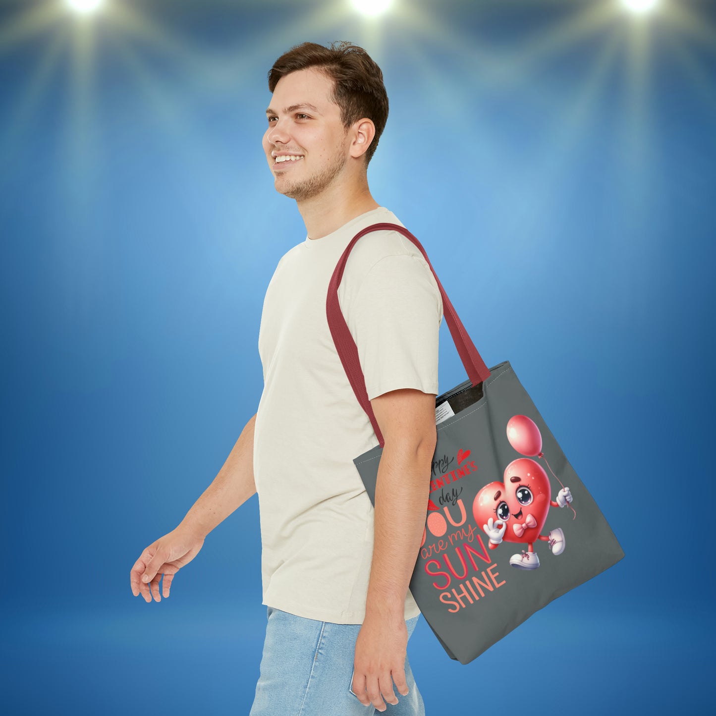 Happy Valentines Day Tote Bag