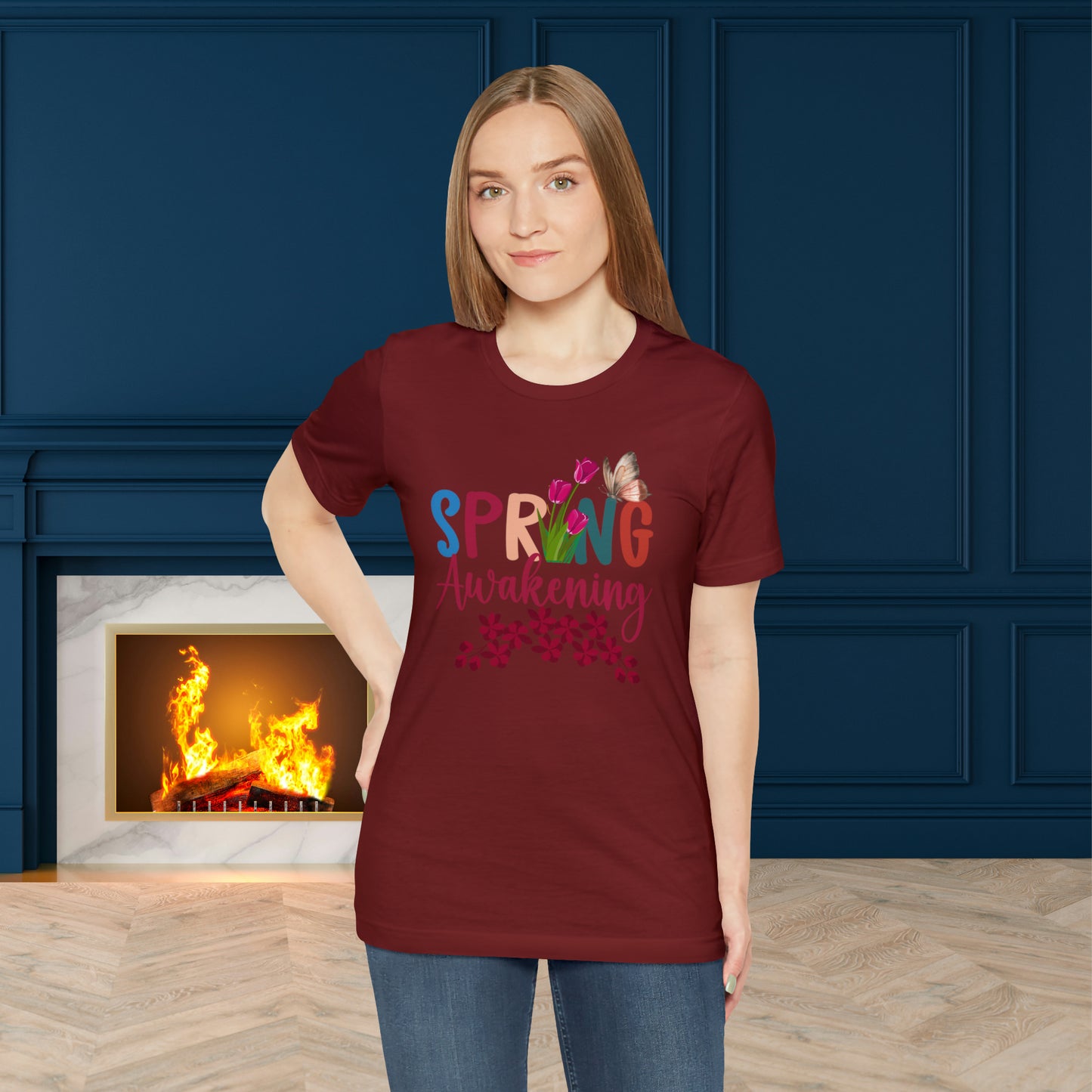 Spring Awakening Unisex T-shirt, Spring Vibes Trendy Shirt.