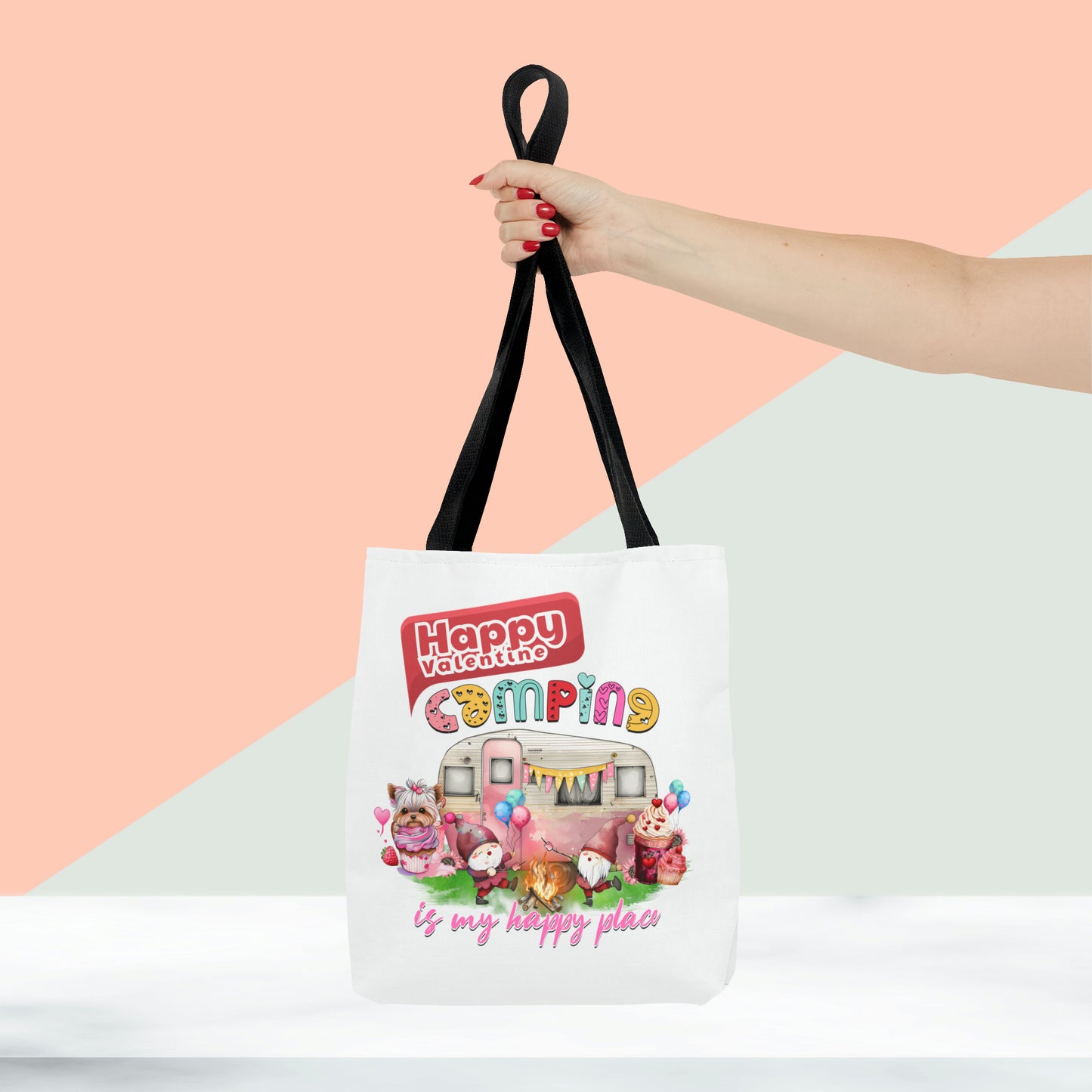 Happy Valentines Day Tote Bag