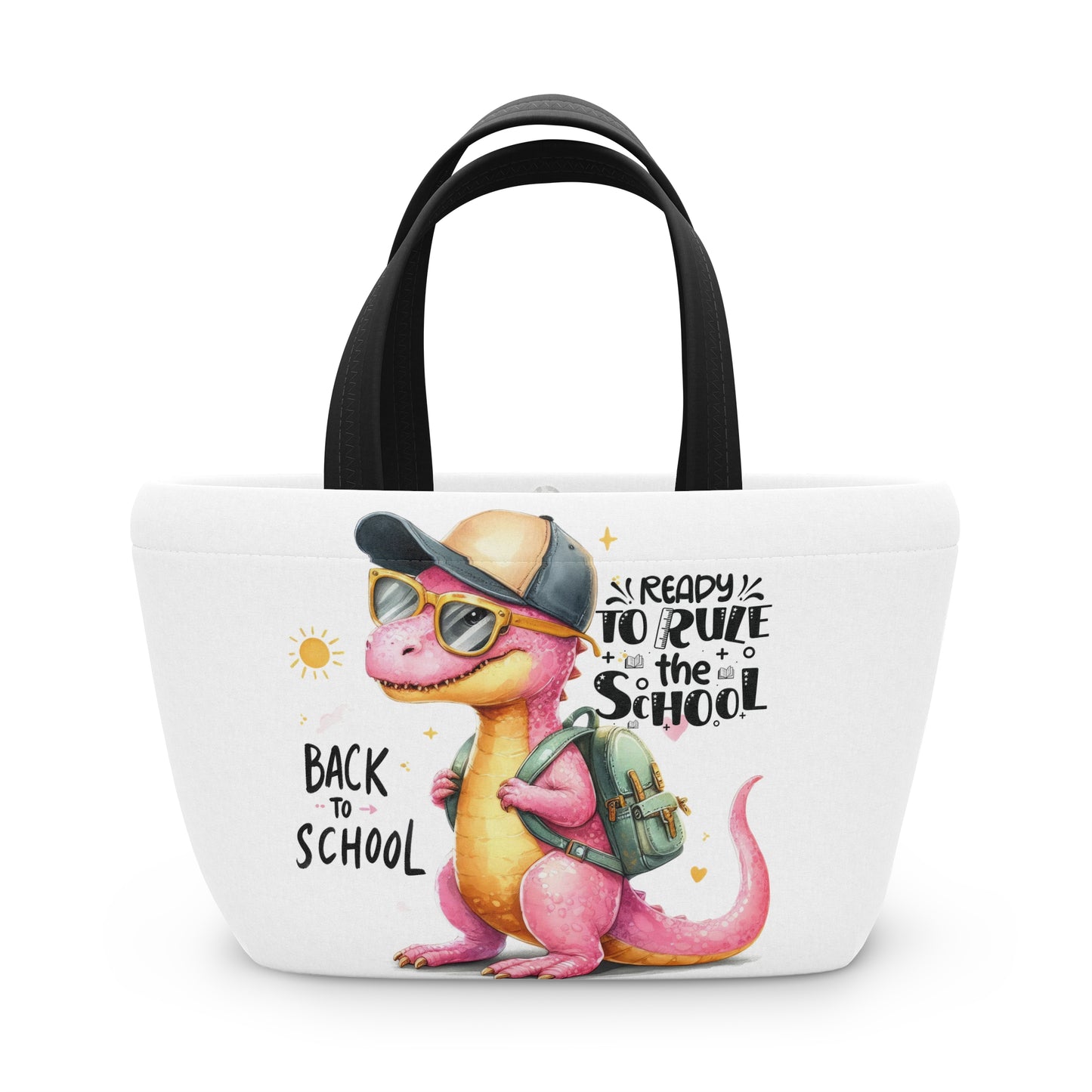 Back To School Lunch Bag, Back to Learning Lunch Bag, First Day Vibes Lunch Bag.