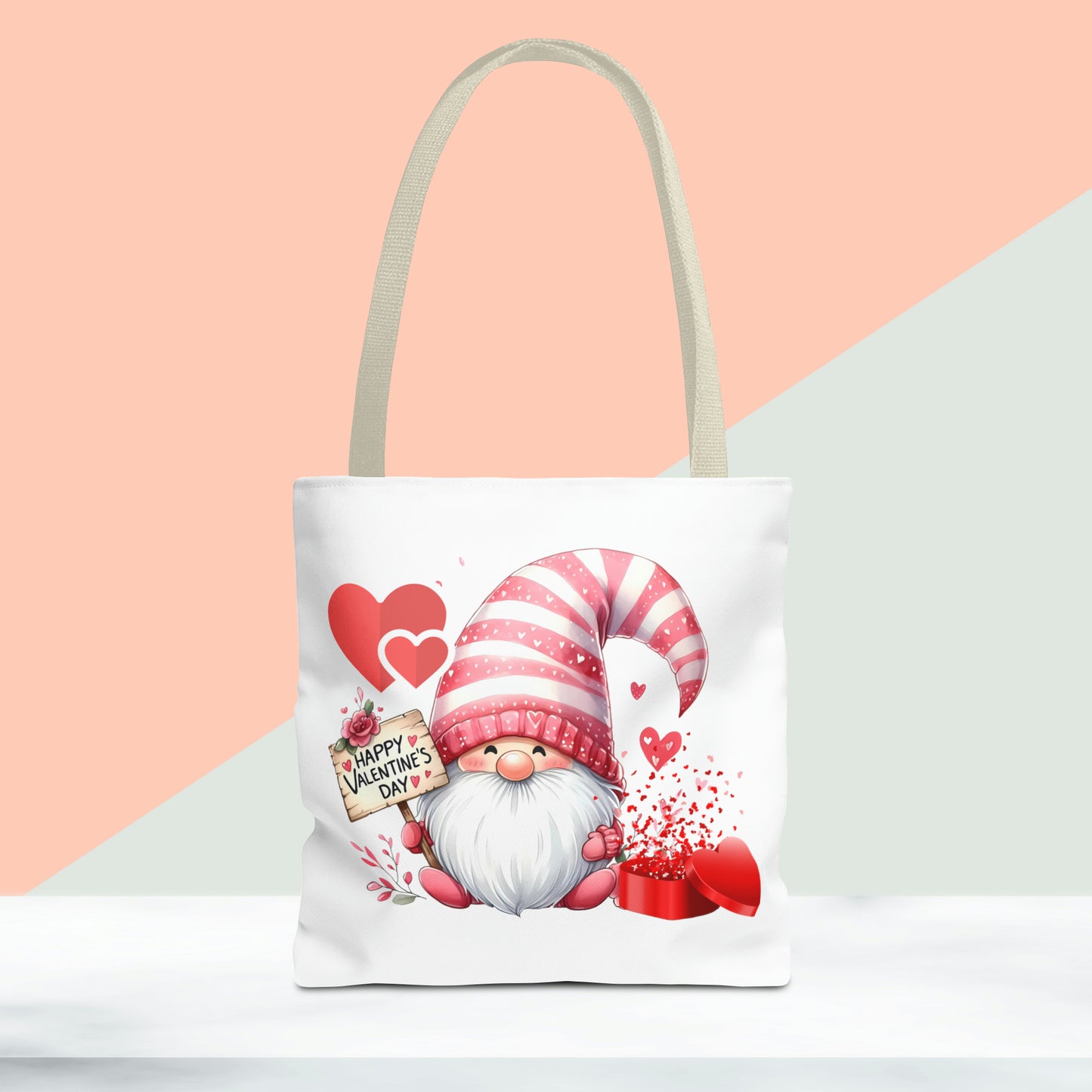 Happy Valentines Day Tote Bag