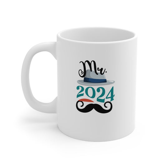 Happy New Year Ceramic Mug 11oz