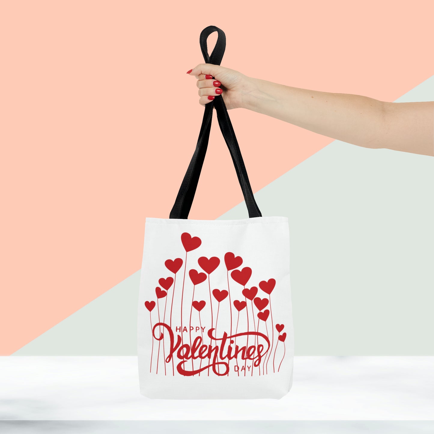 Happy Valentines Day Tote Bag