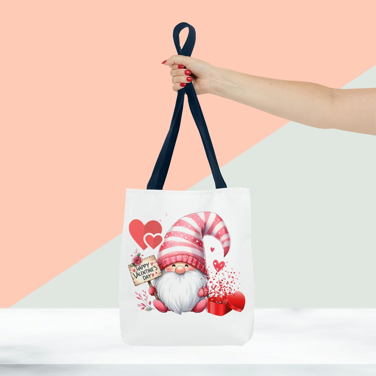 Happy Valentines Day Tote Bag