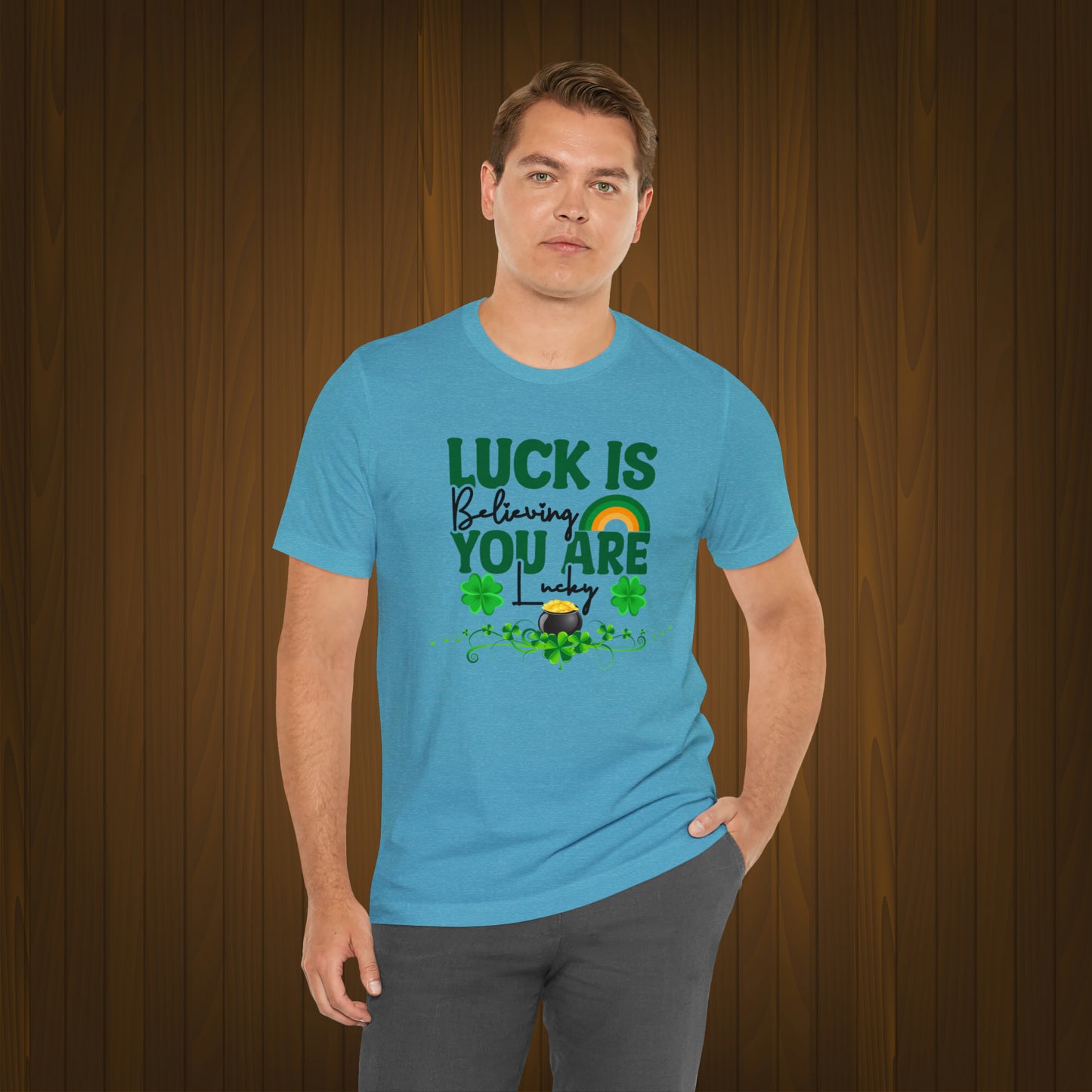 St Patrick's Day Unisex Jersey Short Sleeve Tee