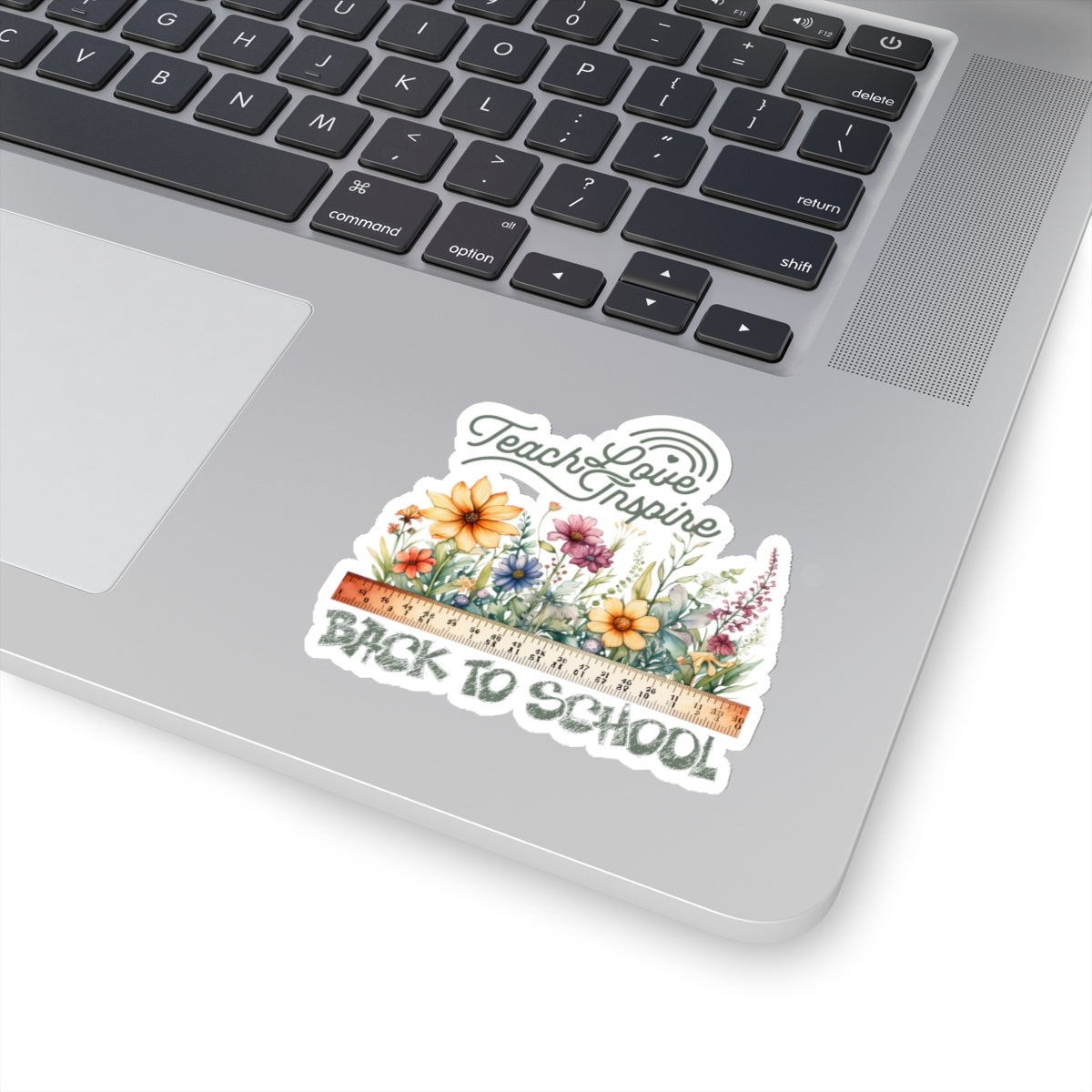 Teach Love Inspire Back To School Kiss-Cut Stickers, First Grade Squad Kiss-Cut Stickers, Gift for First graders, Ready for School, Back to Learning.